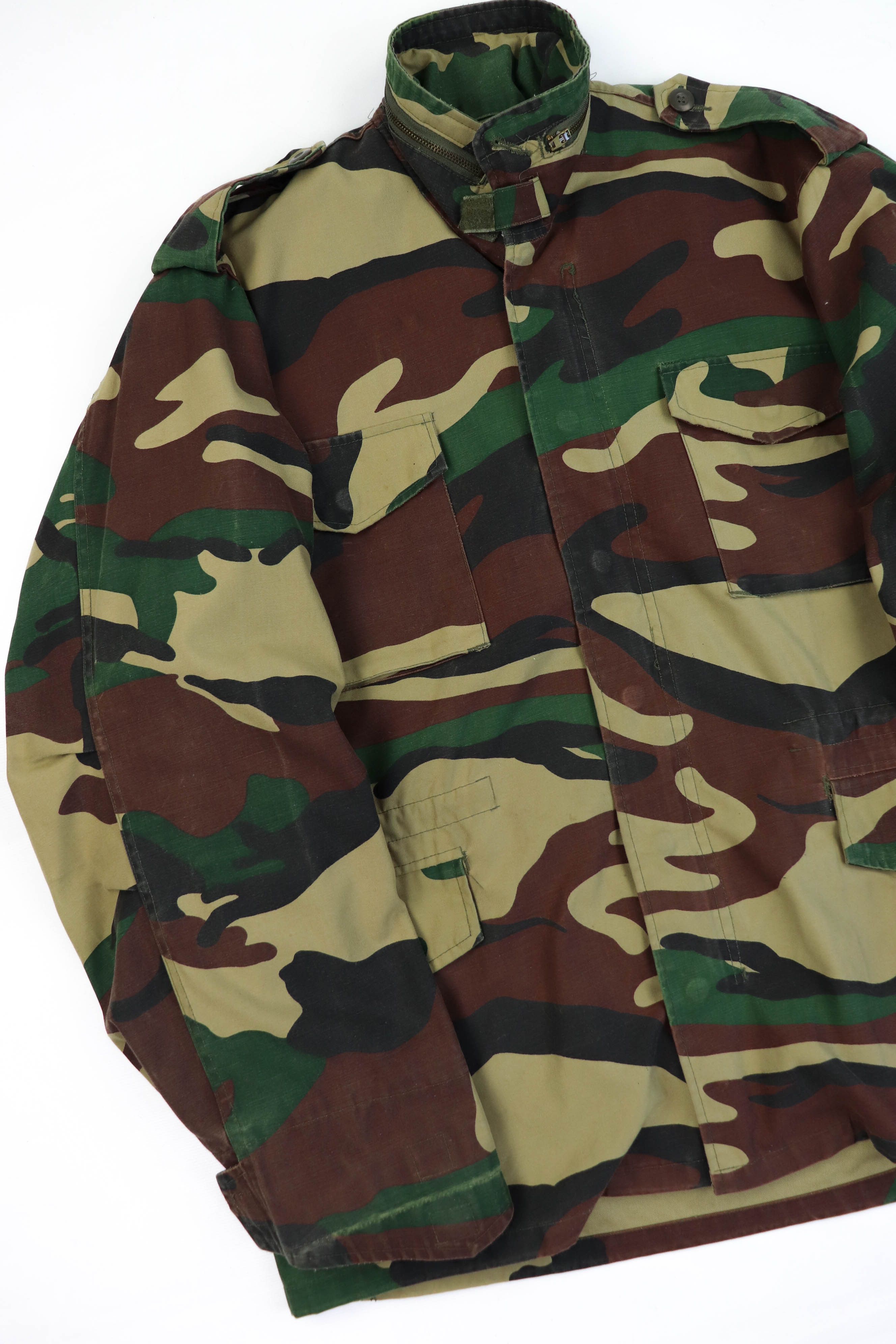 Other Vintage 70s Reproduction? 1976 Camo Field Jacket Size US M / EU 48-50 / 2 - 4 Thumbnail