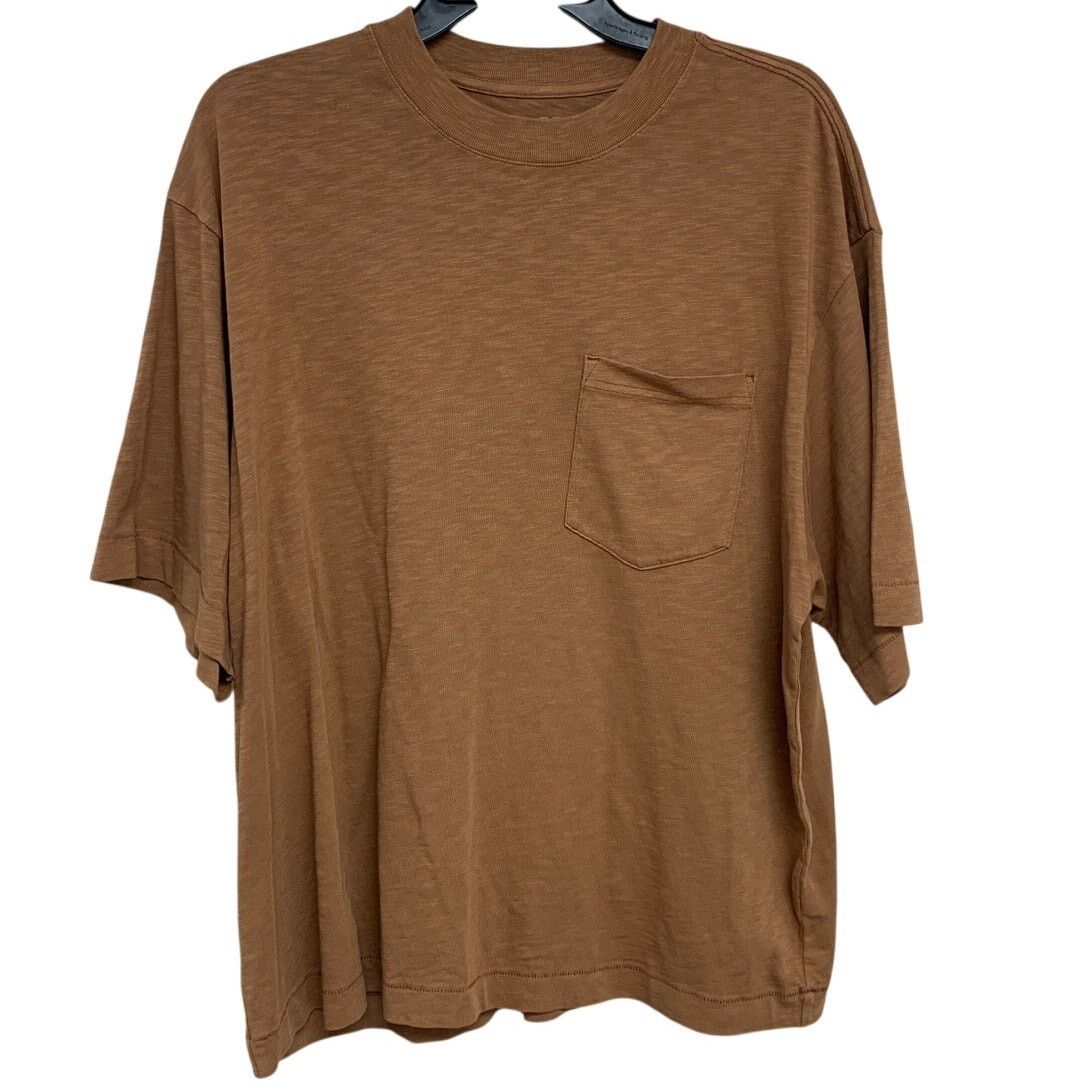 American Eagle Outfitters New American Eagle Mens Large Golden Crew Neck Tee Shirt Size US L / EU 52-54 / 3 - 2 Thumbnail