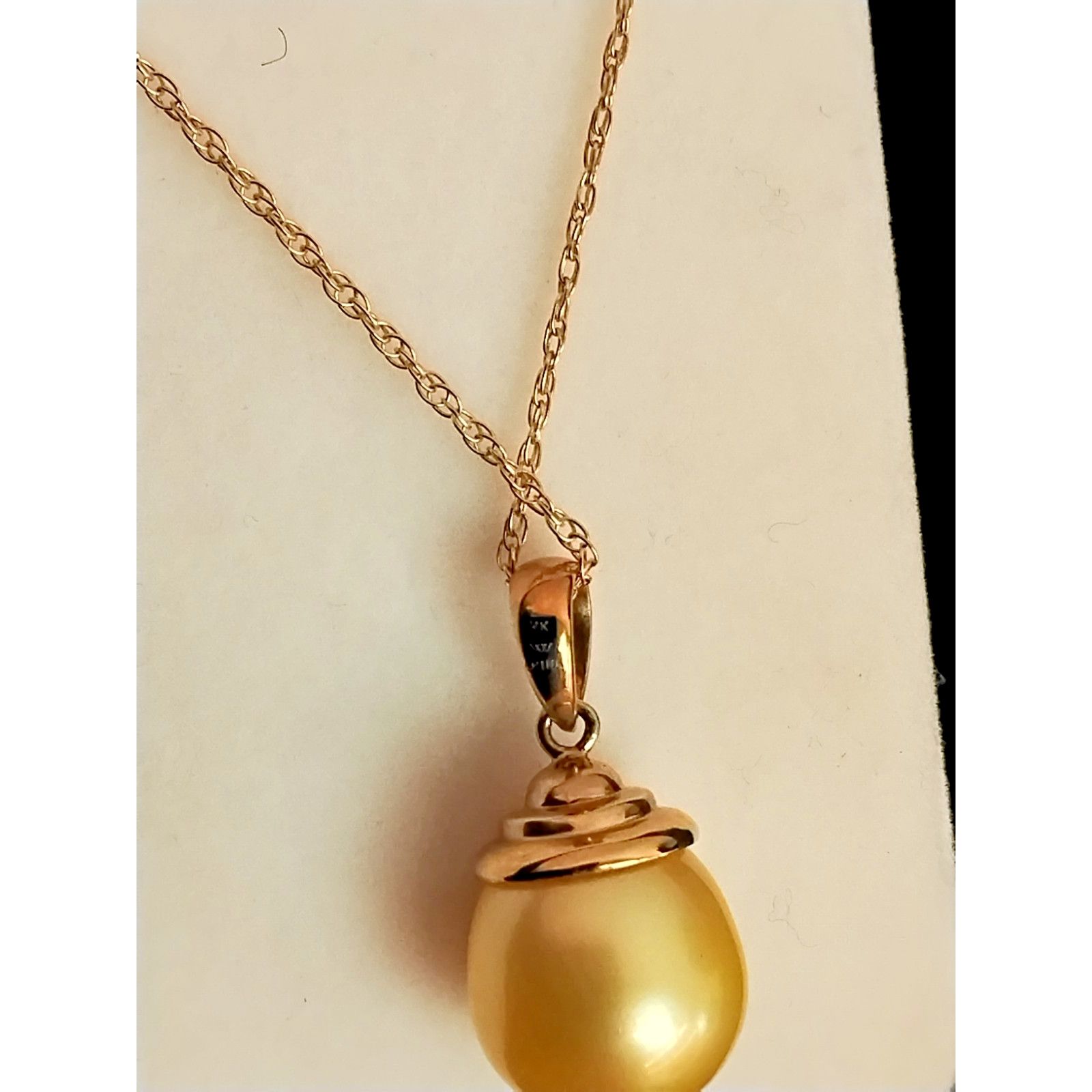 Other 14K Gold Pearl Pendent and Necklace Size ONE SIZE - 5 Thumbnail
