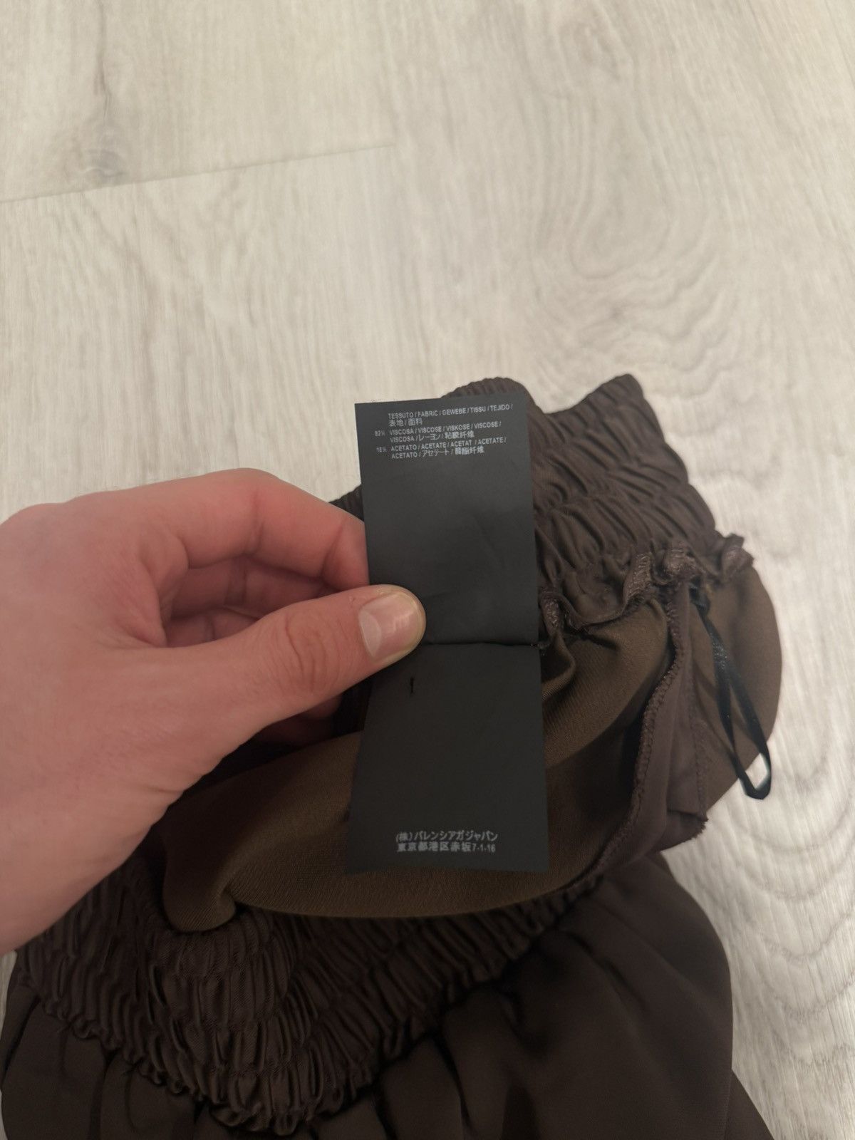 Balenciaga f/w 2016 silk wide leg sweatpants!! Size US 28 / EU 44 - 8 Thumbnail