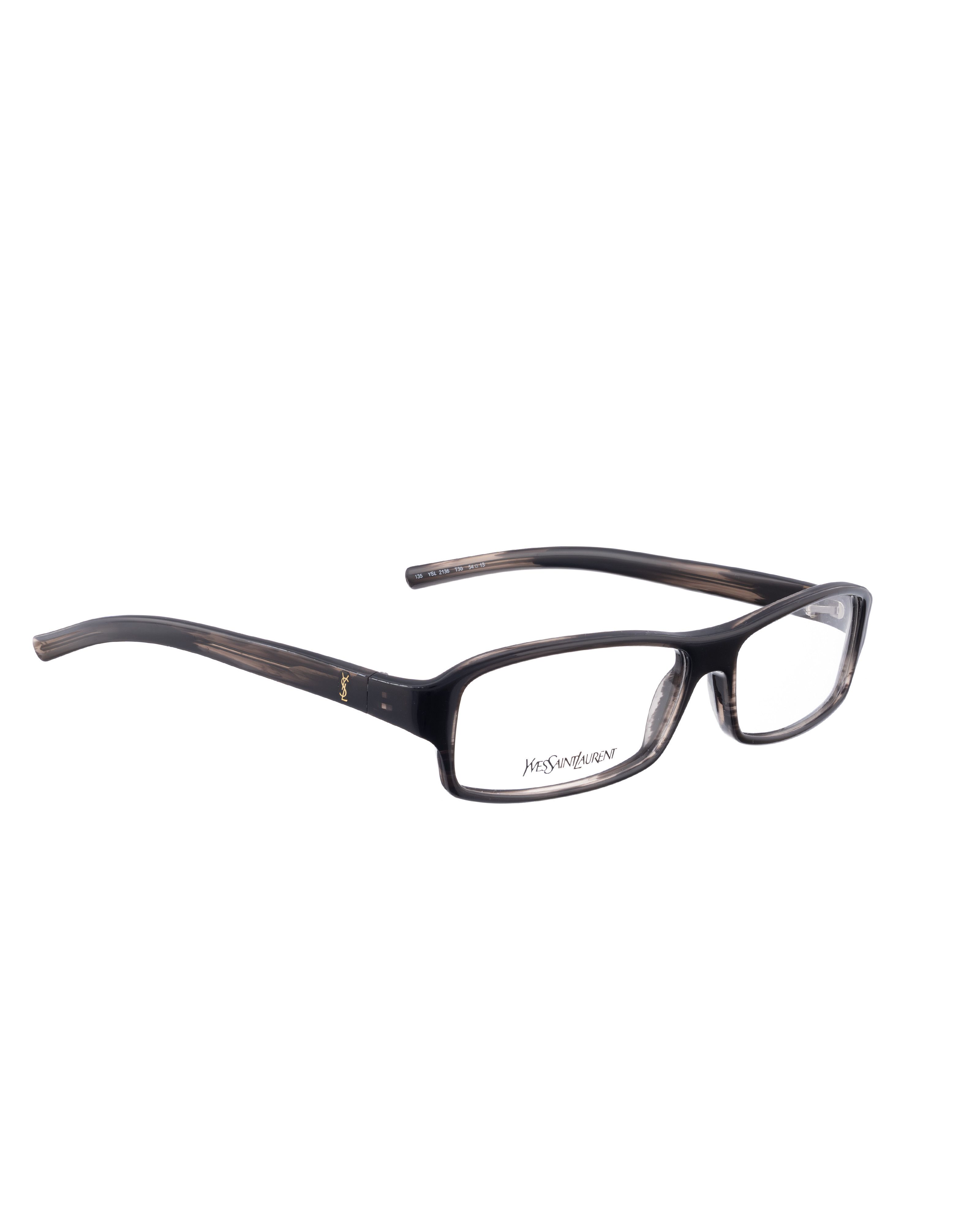 Yves Saint Laurent Yves Saint Laurent 00s Plastic Glasses with Mini Logo Size ONE SIZE - 1 Thumbnail