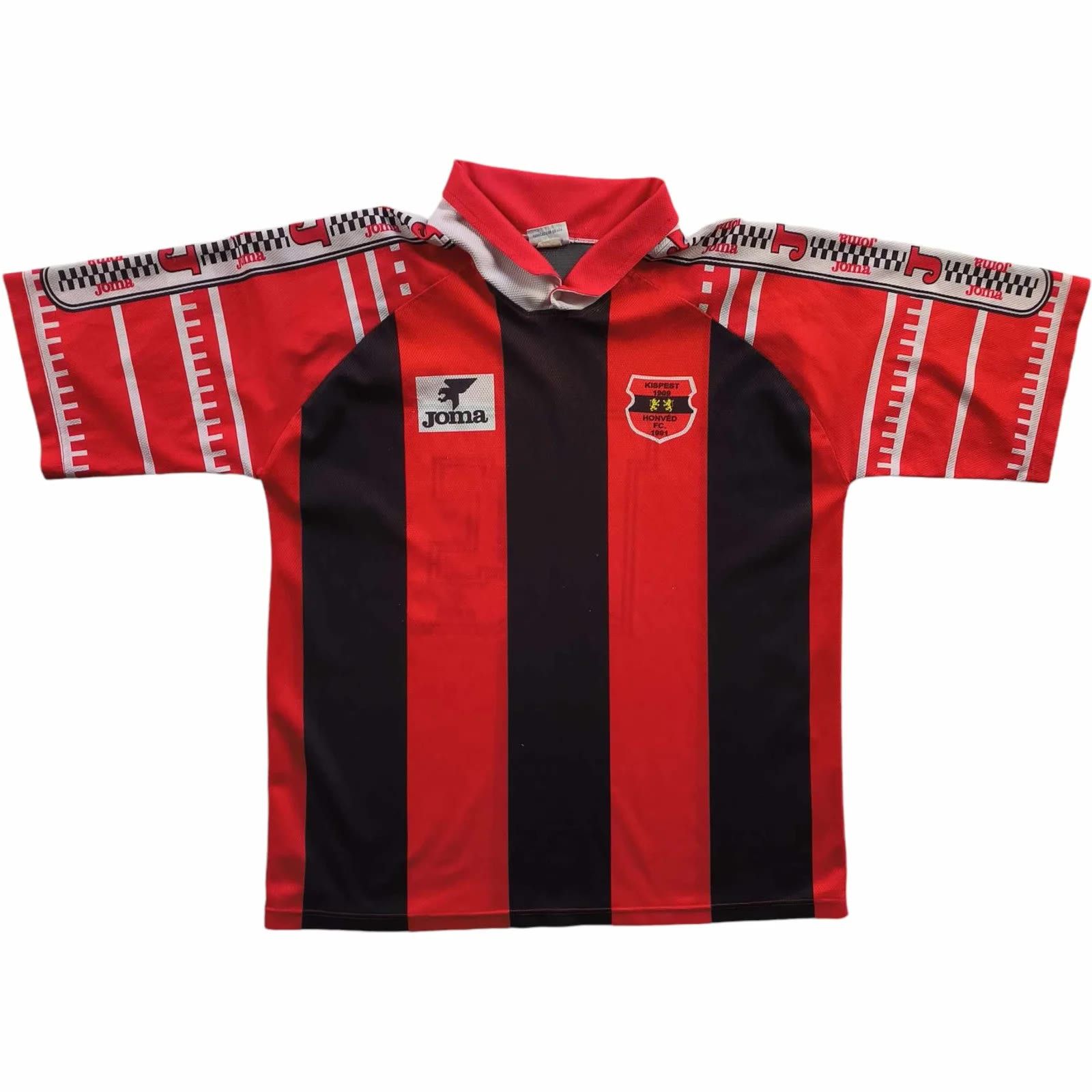 Joma Kispest Honvéd 1997-98 Joma home #13 football jersey size L Size US L / EU 52-54 / 3 - 1 Thumbnail