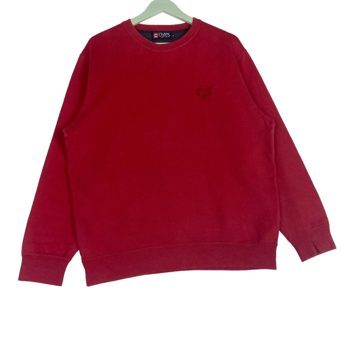 Chaps Chaps Dark Red Sweatshirt Crewneck Pullover jumper Size US L / EU 52-54 / 3 - 4 Thumbnail