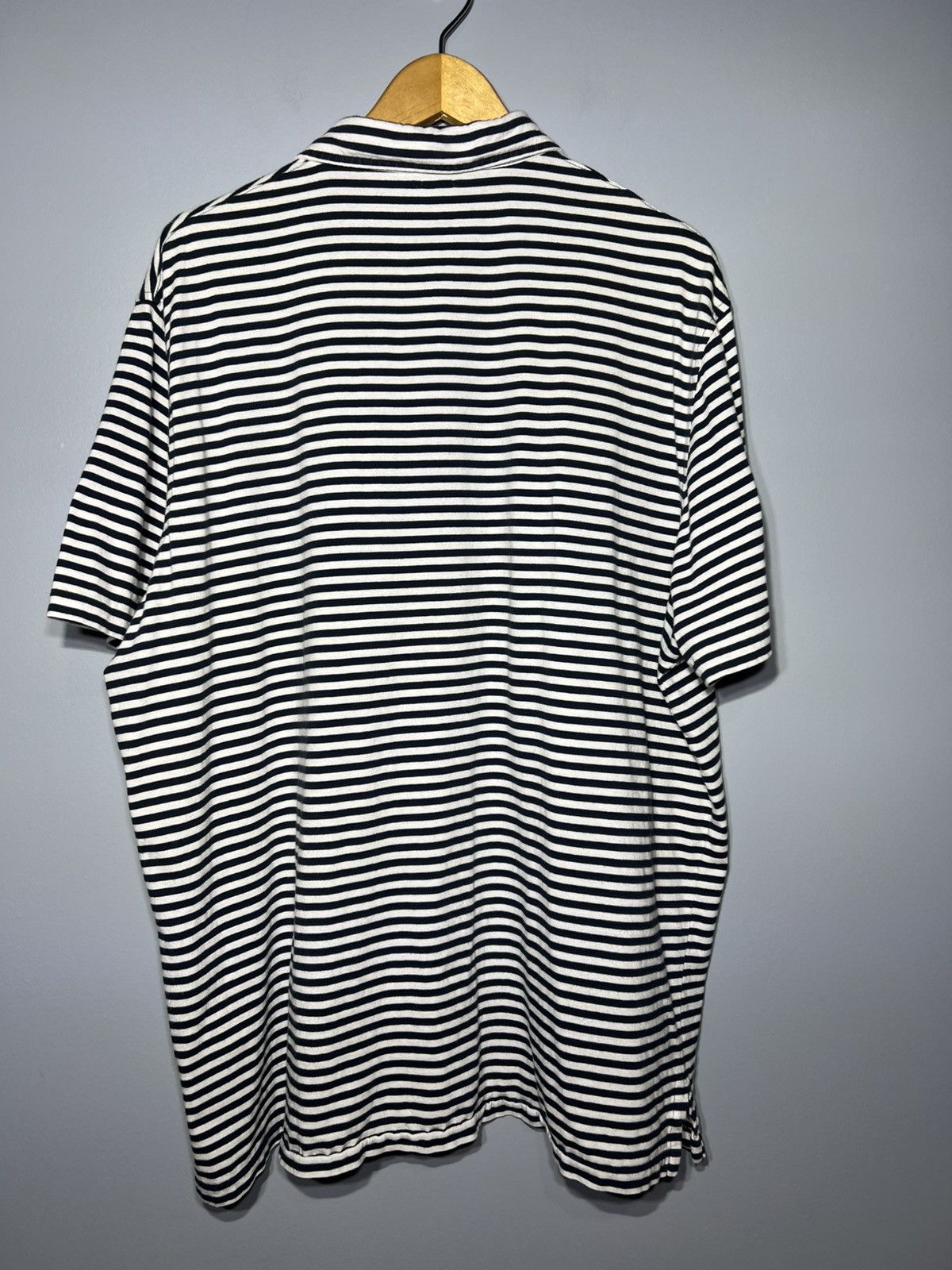 Polo Ralph Lauren Polo Ralph Lauren Men's Classic Fit polo XL Blue Striped Size US XL / EU 56 / 4 - 3 Thumbnail