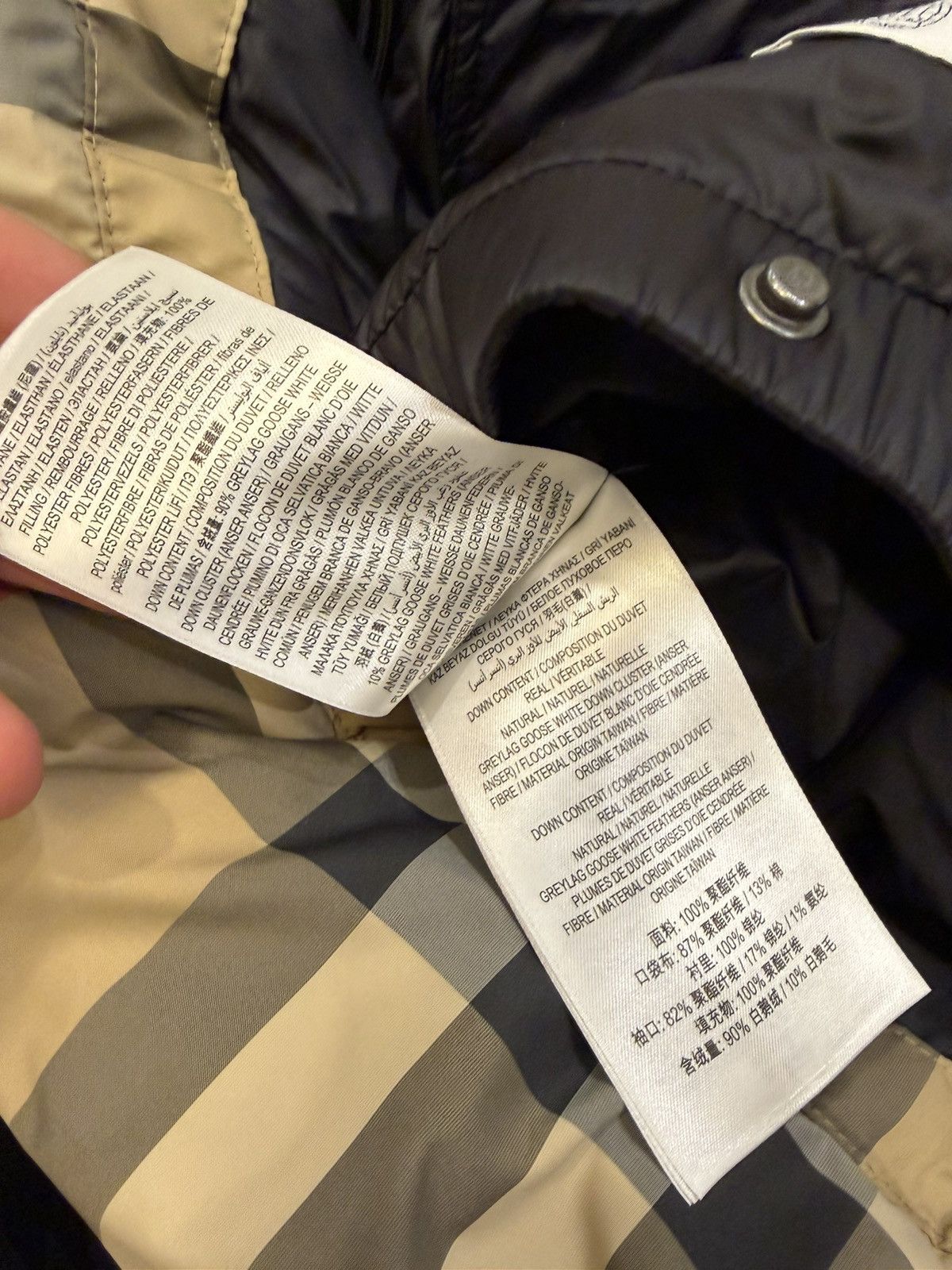 Burberry Burberry Puffer Jacket Size US XXL / EU 58 / 5 - 6 Thumbnail