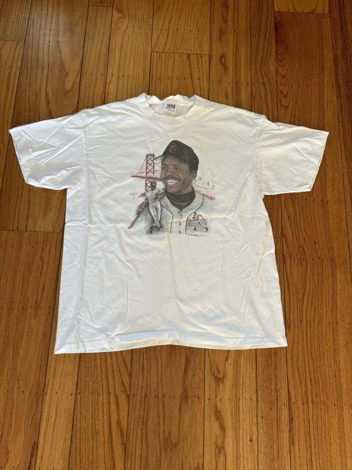 MLB × Vintage Vintage Barry bonds tee Size US L / EU 52-54 / 3 - 1 Thumbnail