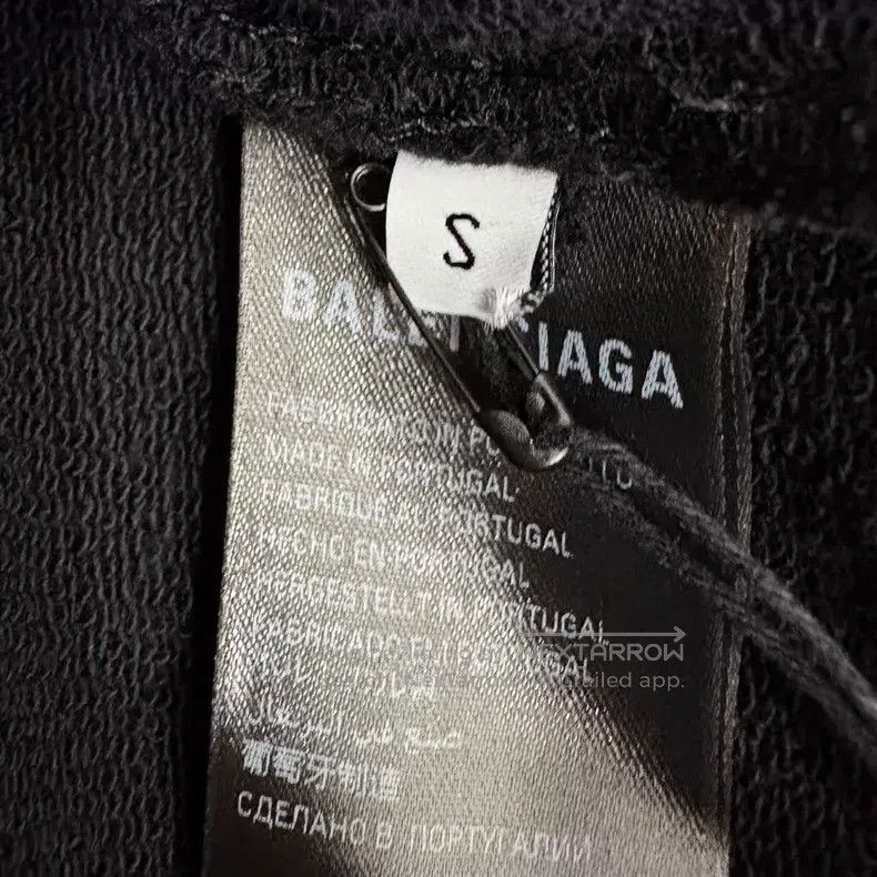 Balenciaga Balenciaga Multi-Element Wave Black Hoodie Size US S / EU 44-46 / 1 - 5 Thumbnail
