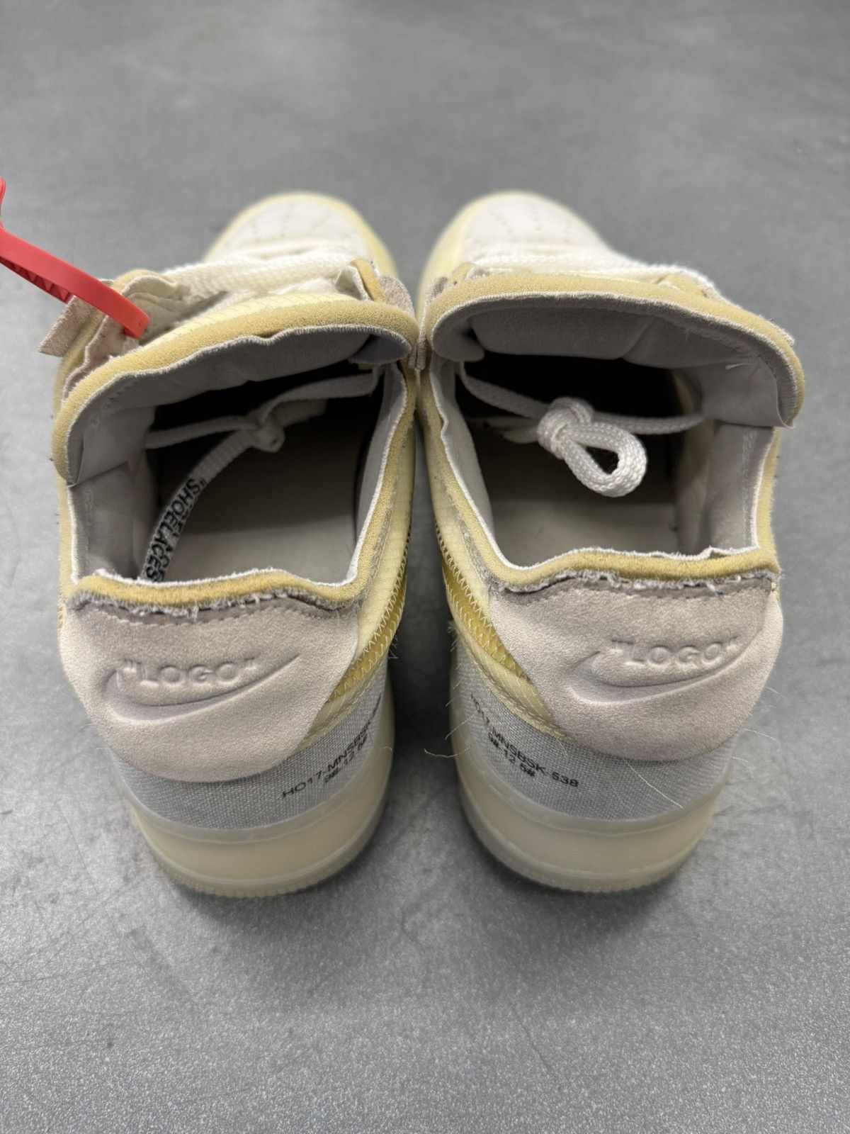 Nike × Off-White 2017 Nike Air Force 1 Low Off-White Size US 12 / EU 45 - 6 Thumbnail