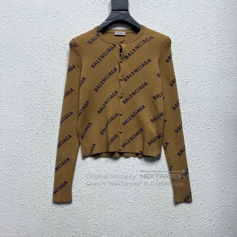 Balenciaga Balenciaga Bullet Knitted Open Cardigan Jacket Size M / US 6-8 / IT 42-44 - 1 Thumbnail