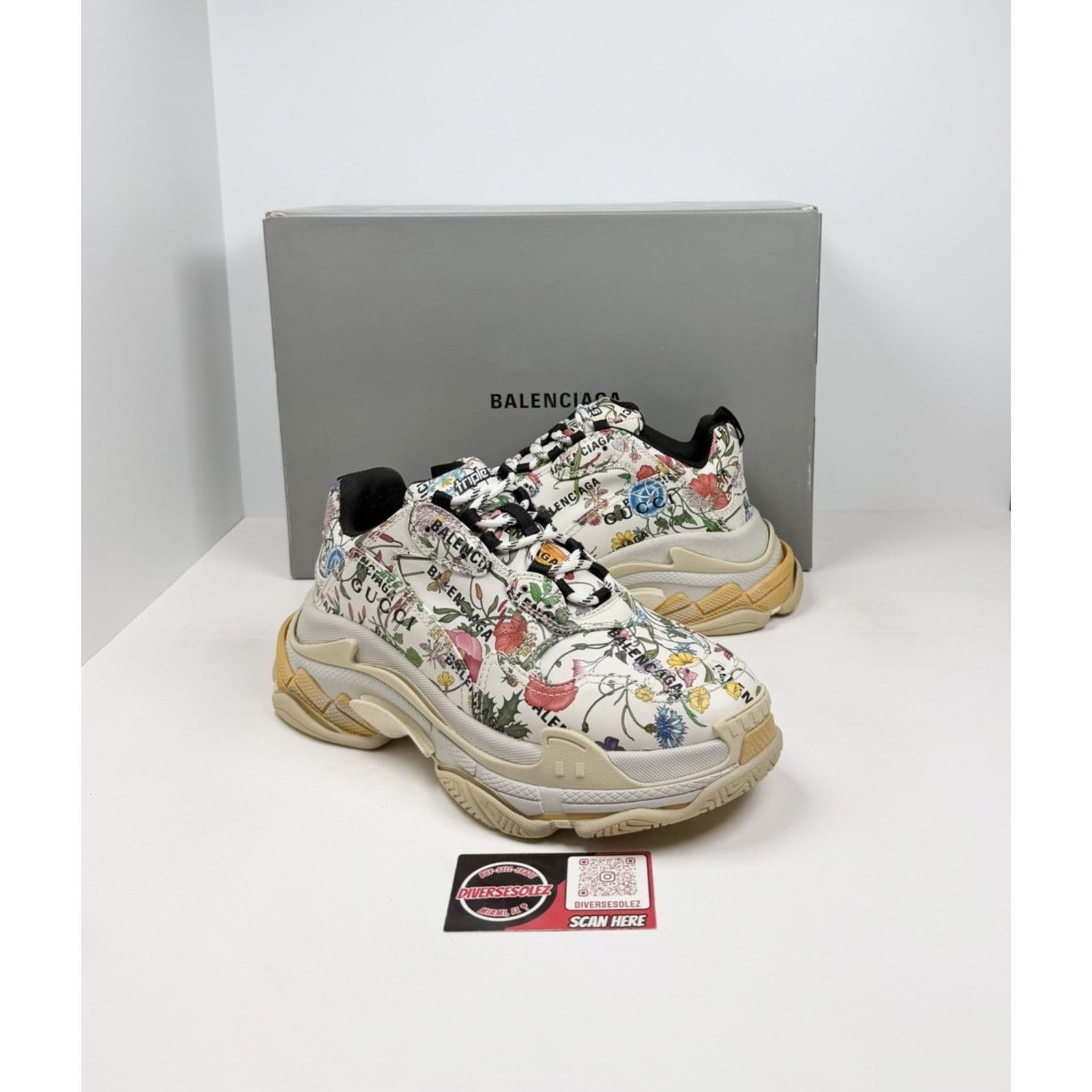 Gucci Size 41EU/8US - Gucci x Balenciaga Hacker Project Triple S Size US 8 / EU 41 - 1 Thumbnail