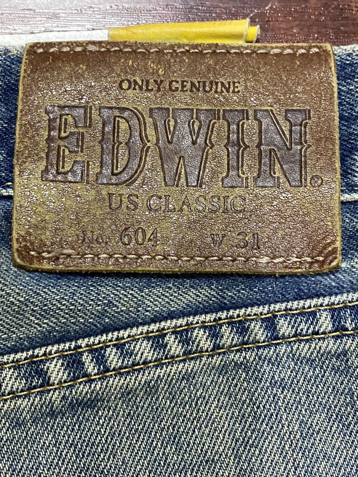 Edwin Vintage Edwin US Classic Faded Wash Distressed Loose Jeans Size US 32 / EU 48 - 21 Thumbnail