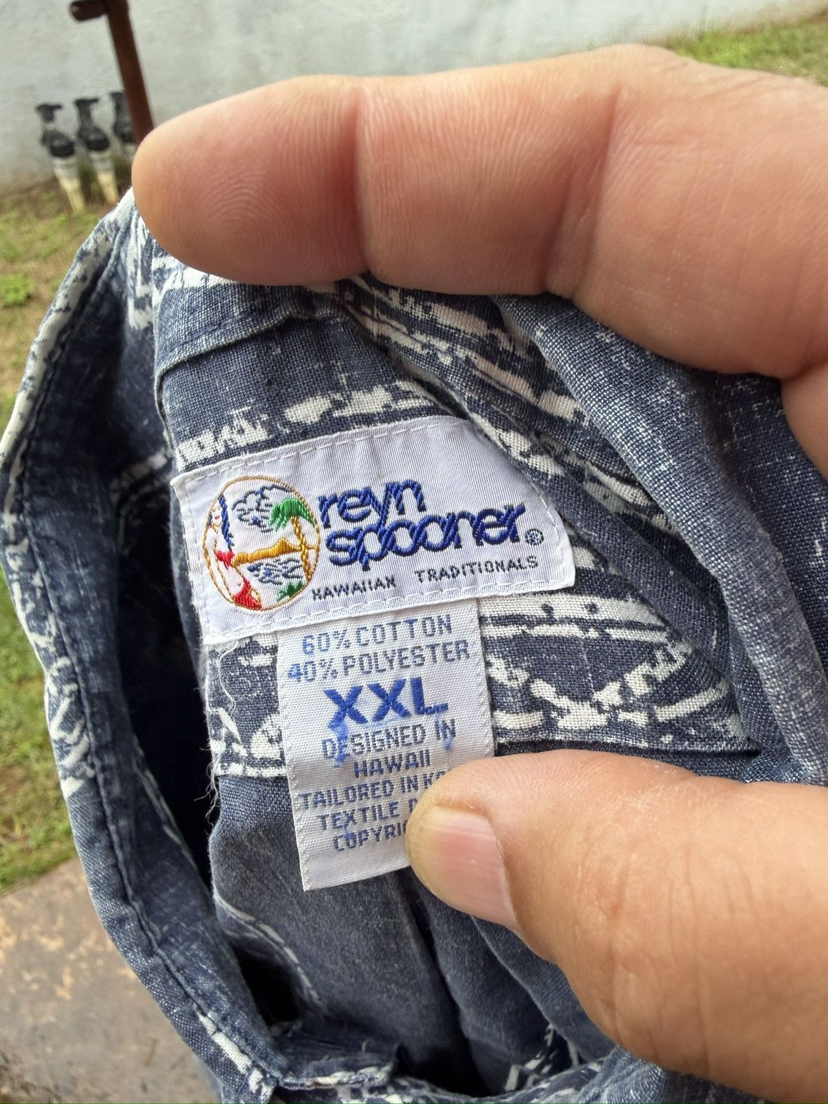 Reyn Spooner PreOwned Reyn Spooner Classic Hawaiian Print Blue Men's XXL Size US XXL / EU 58 / 5 - 4 Thumbnail