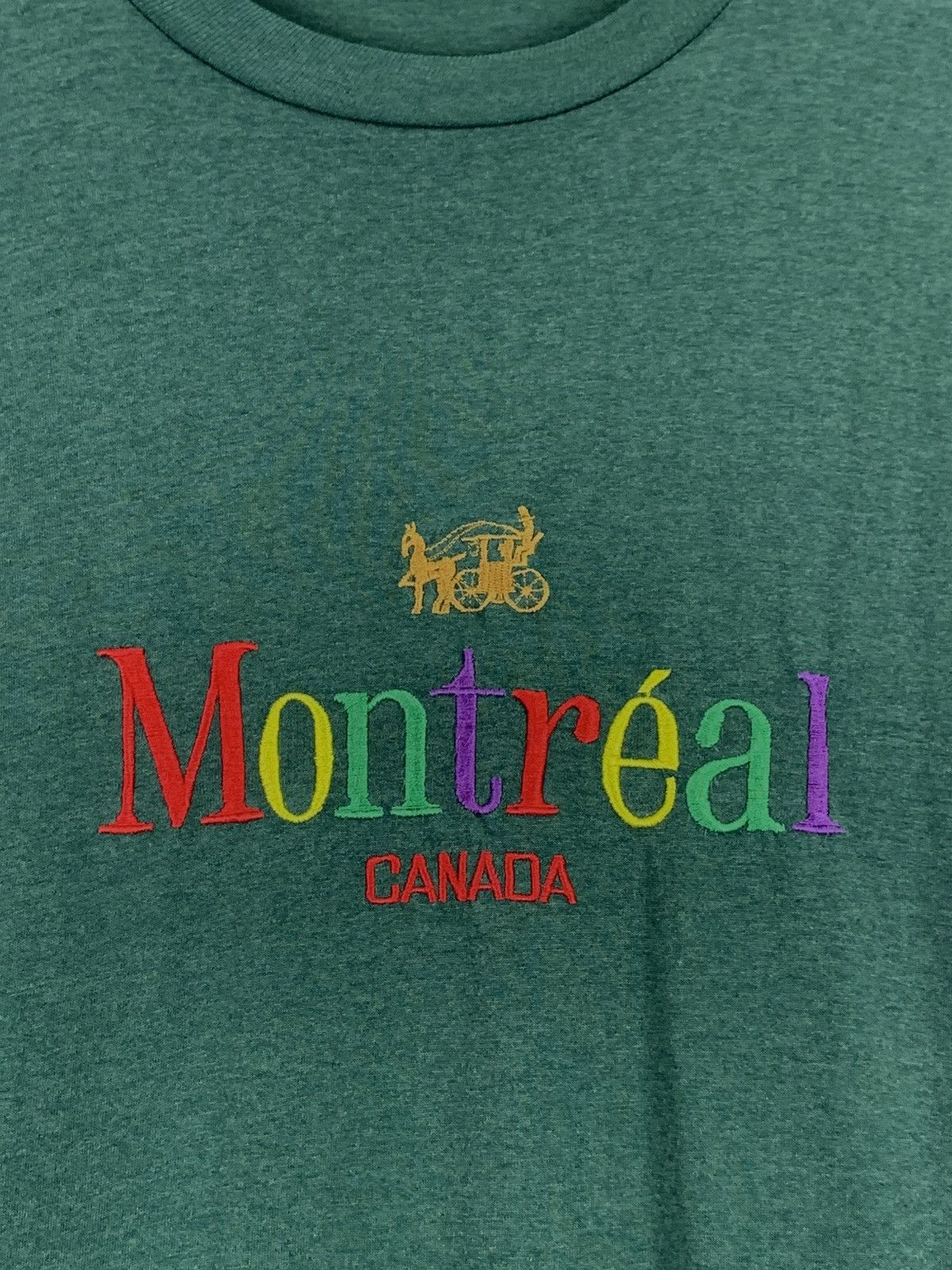 Vintage Vintage 90s Montreal Canada T-Shirt Size US M / EU 48-50 / 2 - 7 Thumbnail