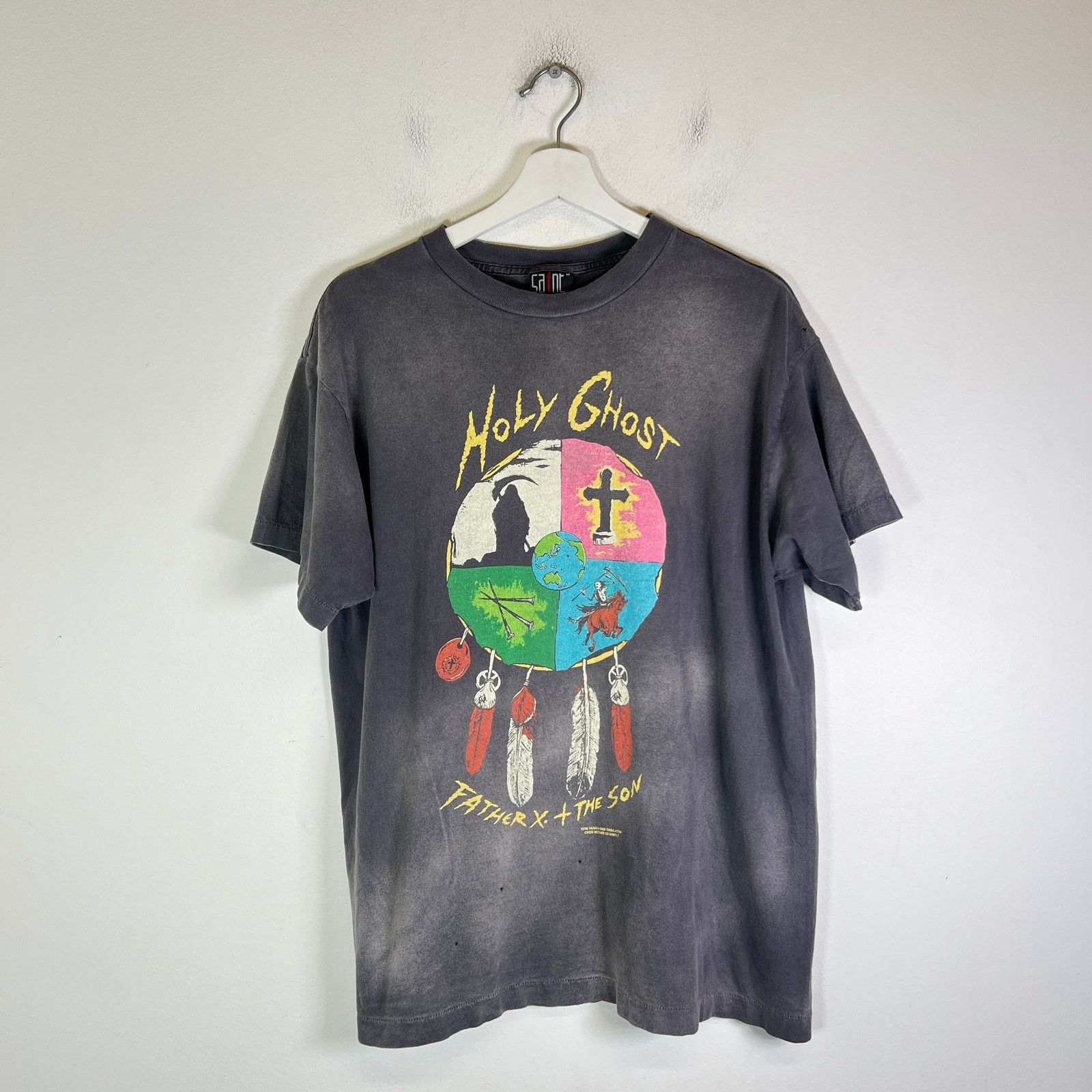 Saint Michael Saint Michael Holy Ghost T-Shirt Size US M / EU 48-50 / 2 - 1 Thumbnail