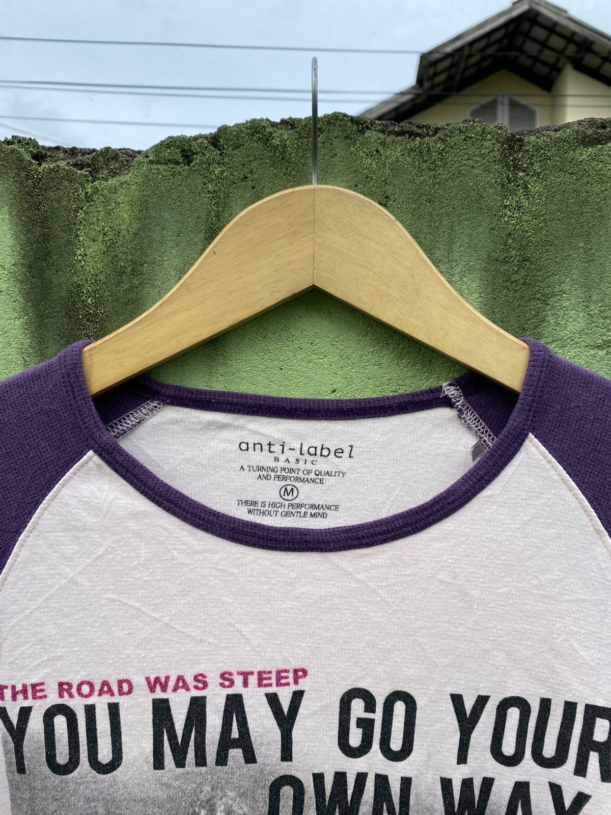 Japanese Brand Anti-Label Raglan Travel Graphic Longsleeve Vintage Style Size US M / EU 48-50 / 2 - 2 Thumbnail