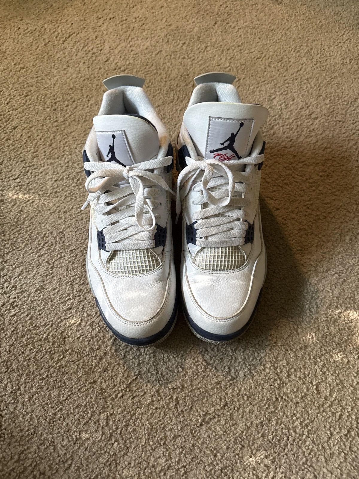 Jordan Brand × Nike jordan 4 midnight navy Size US 12 / EU 45 - 5 Thumbnail