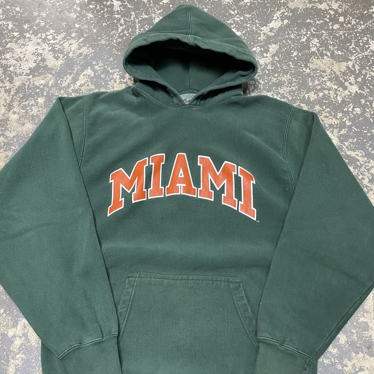 Vintage Vintage Miami University Reverse Weave Hoodie Size US M / EU 48-50 / 2 - 11 Thumbnail