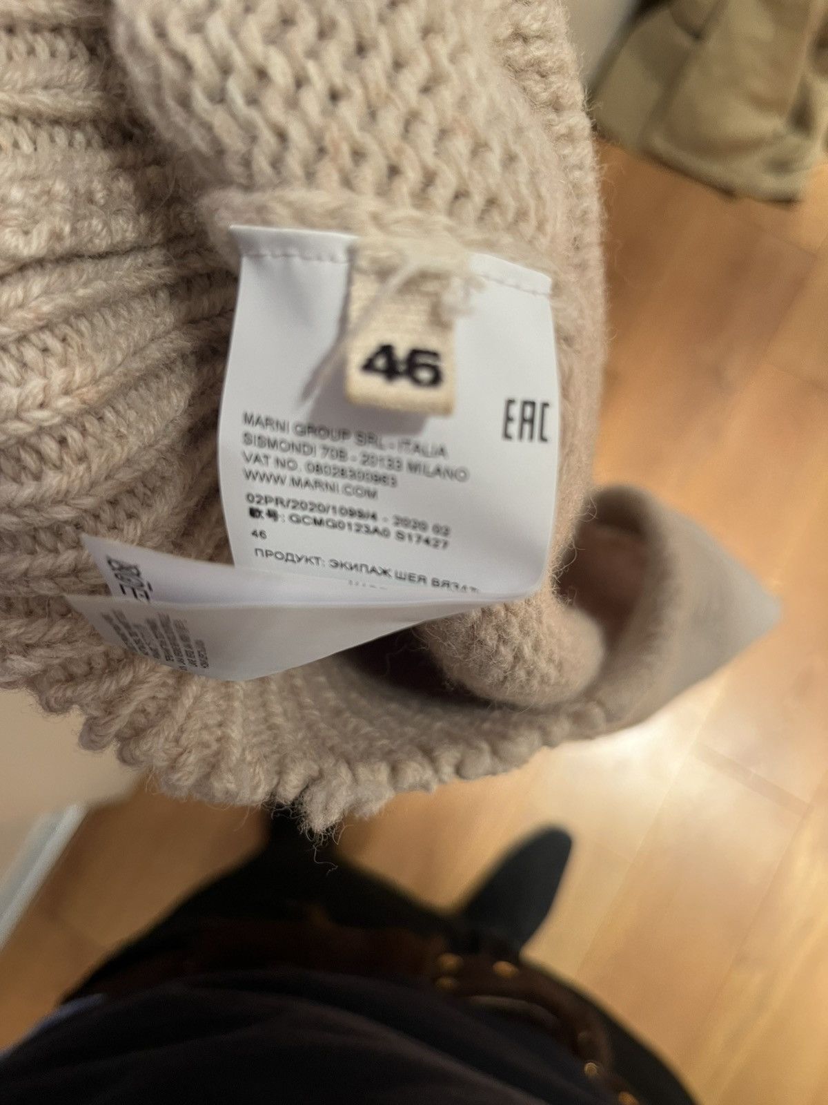 Marni Marni Destroyed Knit Sweater Size US M / EU 48-50 / 2 - 4 Thumbnail