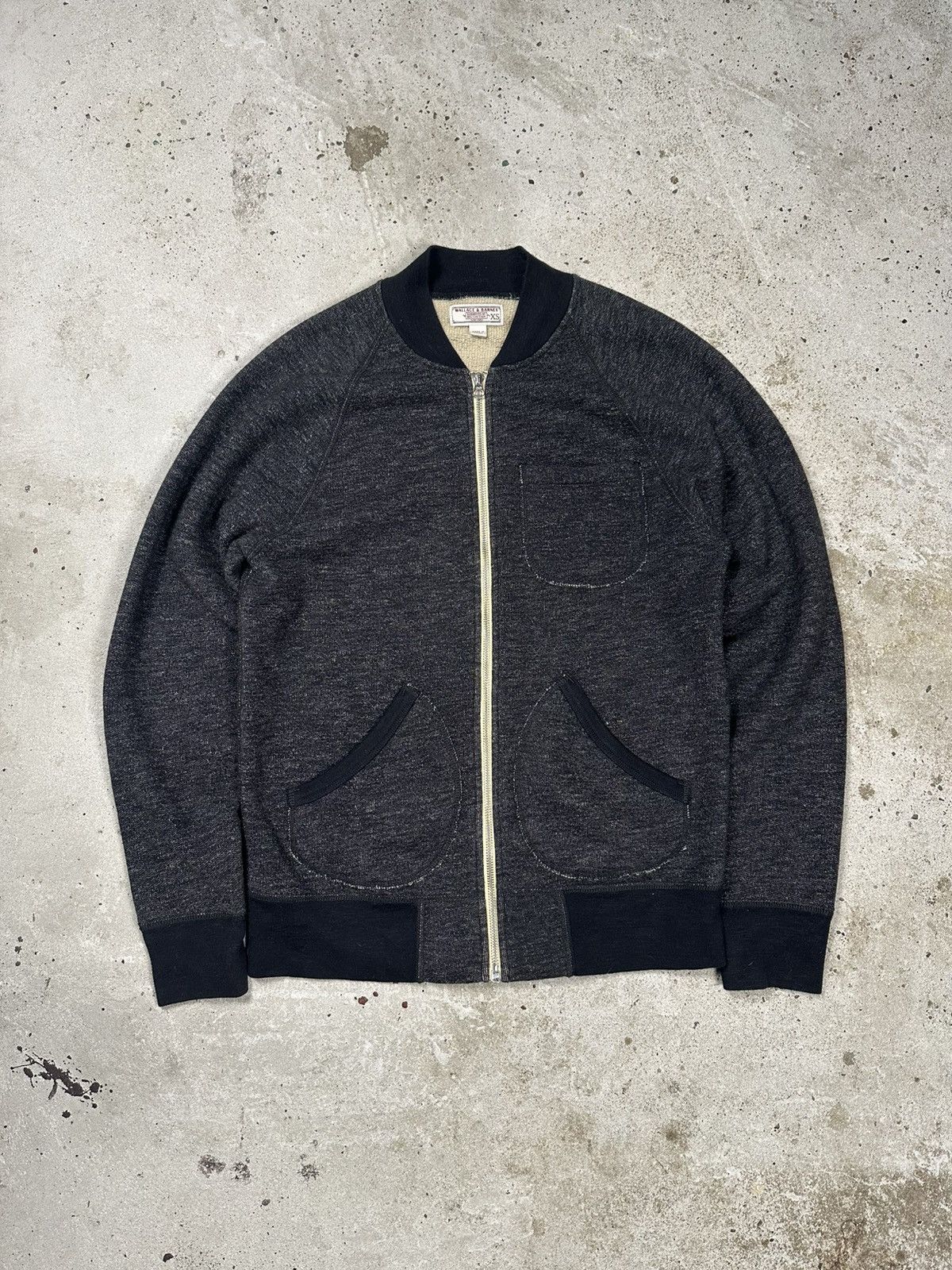 J.Crew × Wallace & Barnes Wallace & Barnes New York Zip Up Sweatshirt Size US S / EU 44-46 / 1 - 1 Thumbnail