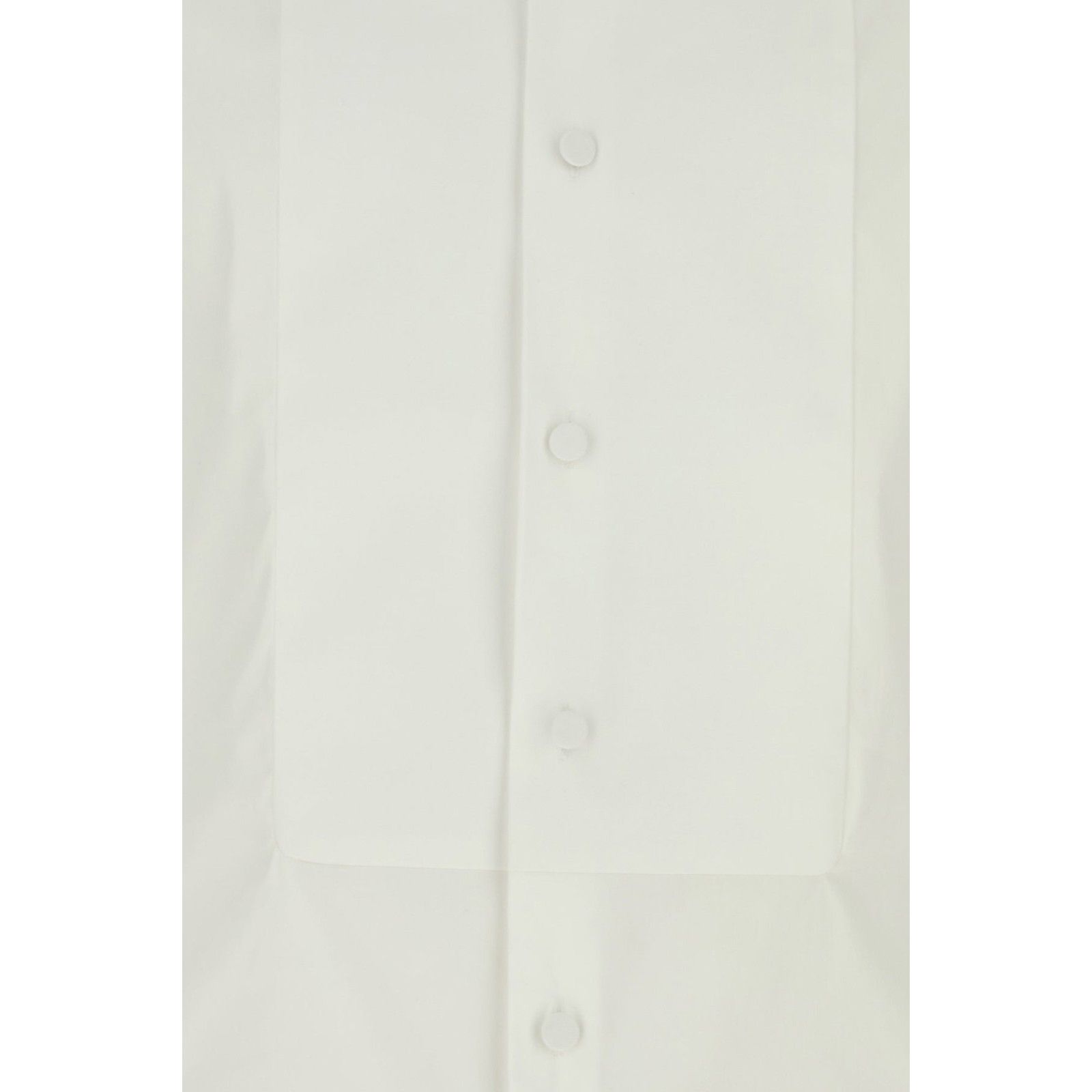 Prada PRADA White Stretch Poplin Shirt New & Authentic (Men's size Size US XL / EU 56 / 4 - 3 Thumbnail