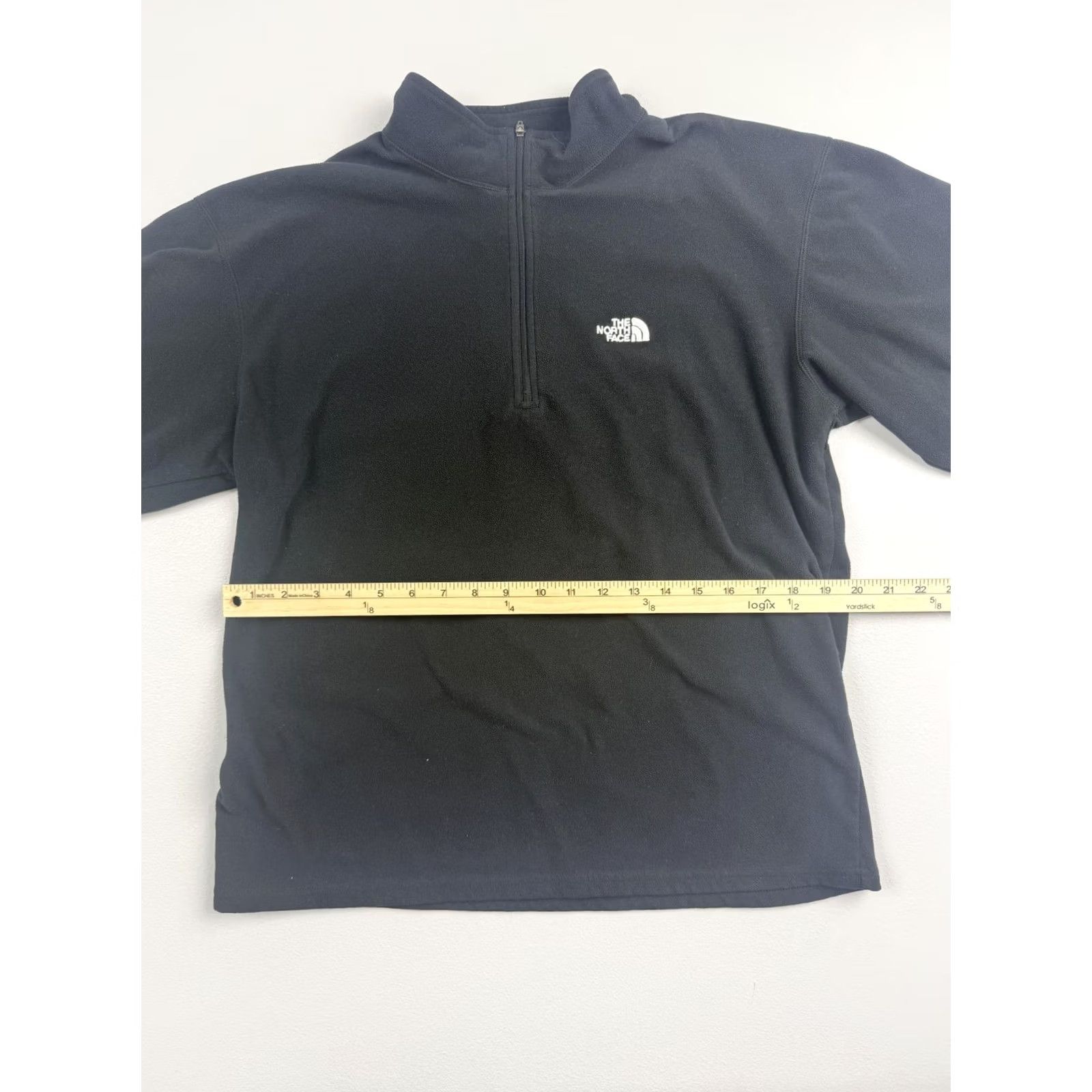 The North Face The North Face Pullover Mens M Black TKA 100 Fleece Quarter Zip Hiking Size US M / EU 48-50 / 2 - 6 Thumbnail