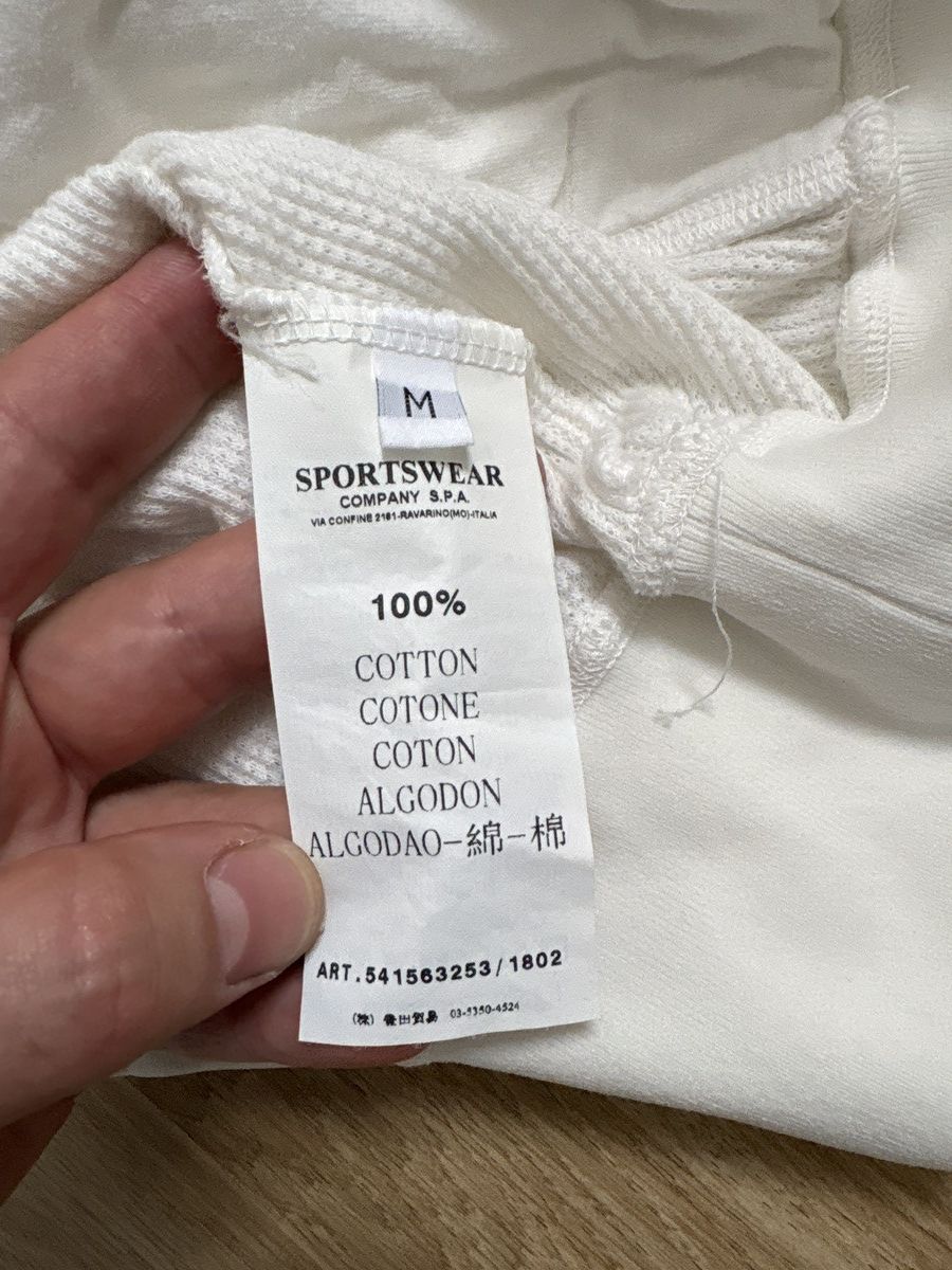 Stone Island Stone Island White Hoodie Medium Size US M / EU 48-50 / 2 - 15 Thumbnail