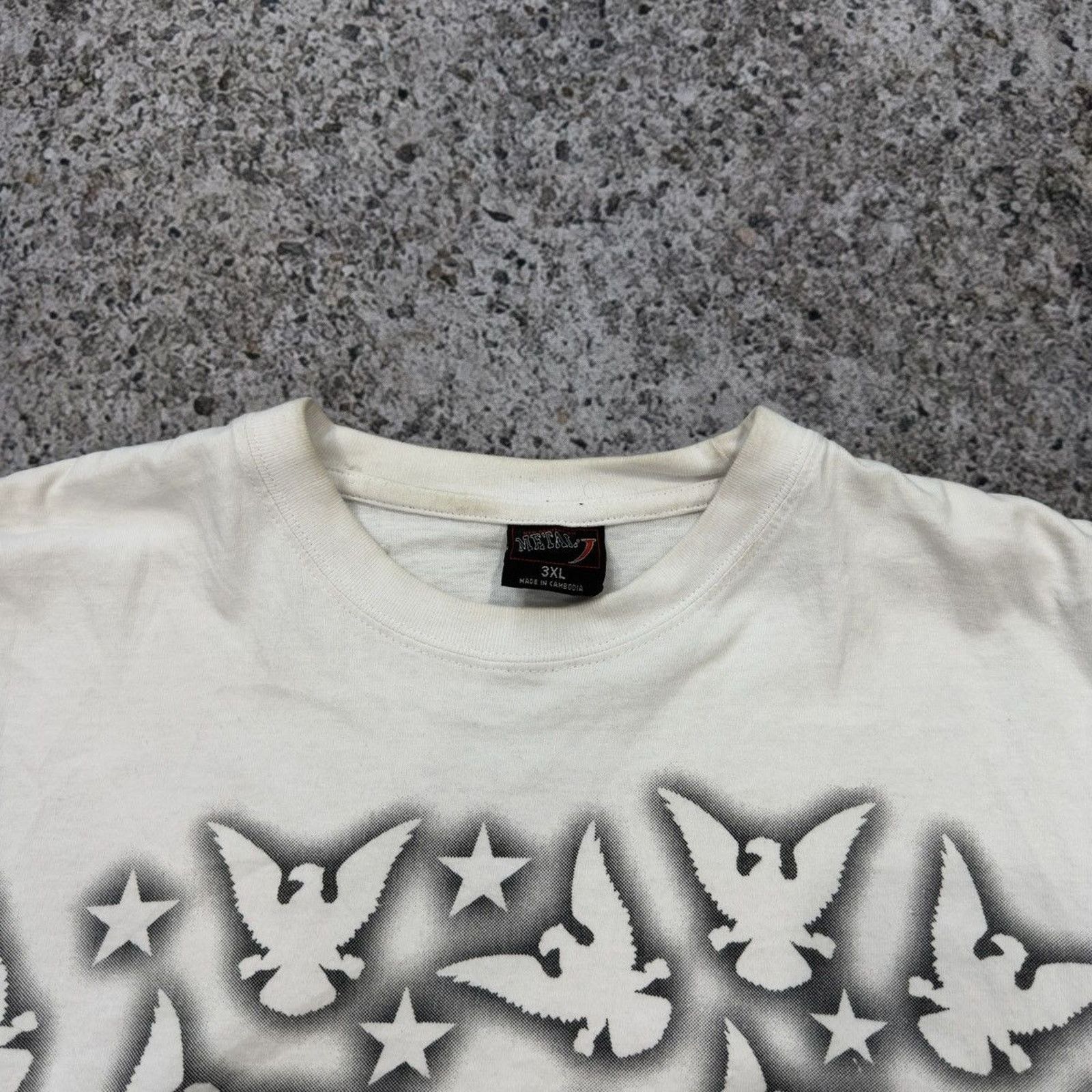 Rap Tees Thrashed Faded Diplomats Rap Tee ERD Grunge Chrome Size US XXL / EU 58 / 5 - 3 Thumbnail
