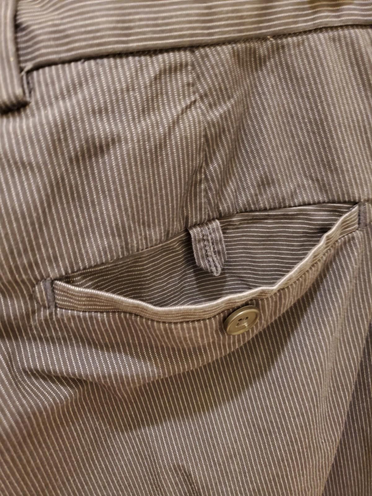 Banana Republic Banana Republic Dress Chino Pants Mens 33x30 Black FlatFront Size US 33 - 7 Thumbnail