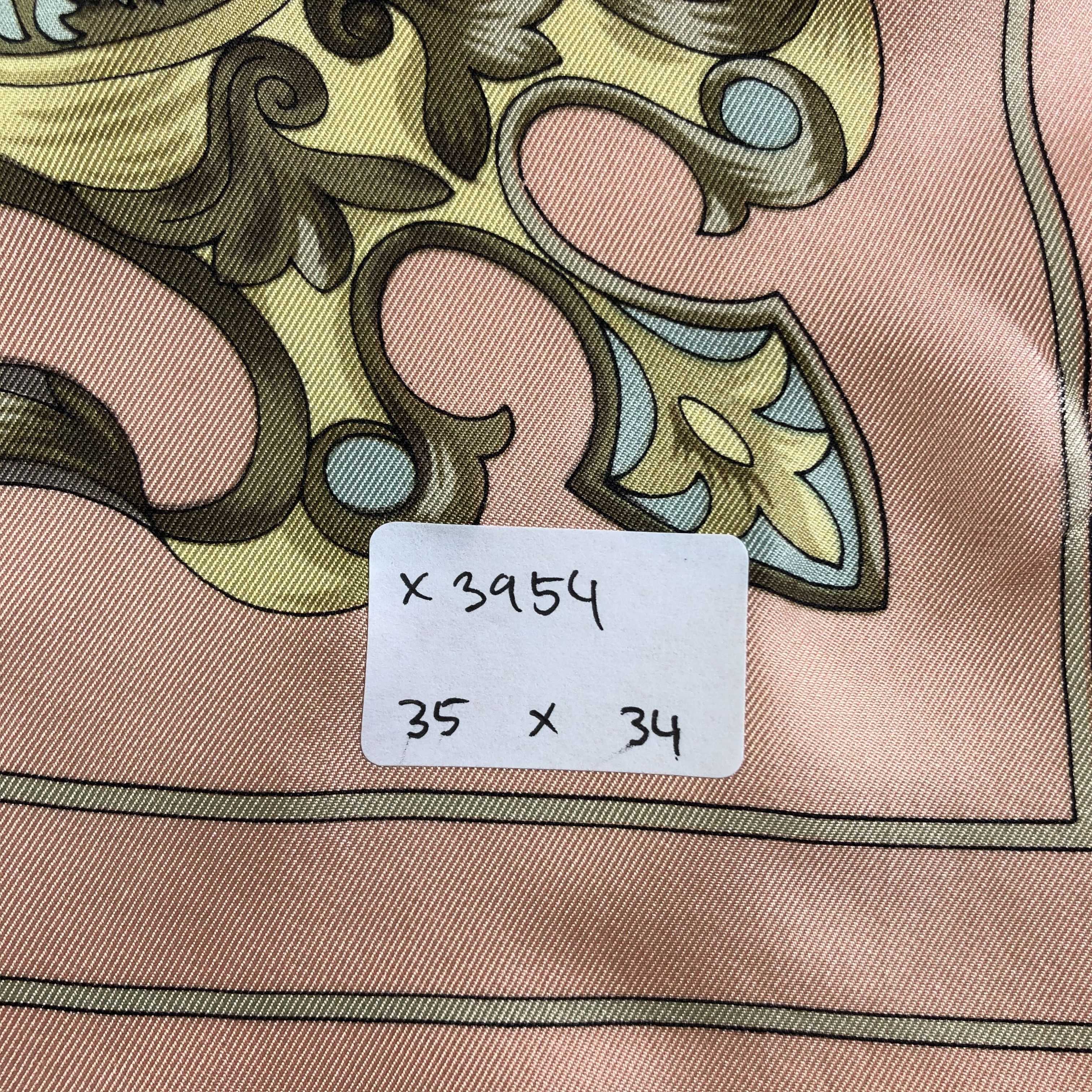 Vintage Vintage Silk Scarf Size ONE SIZE - 8 Thumbnail