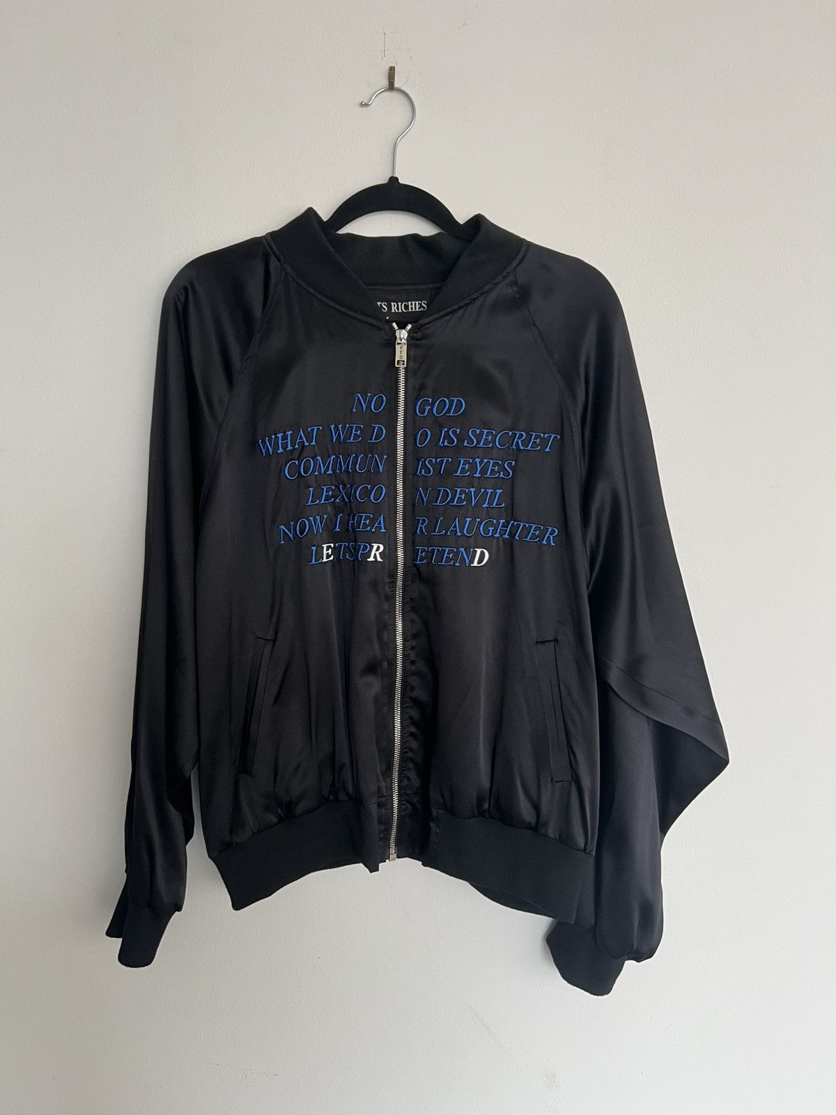 Enfants Riches Deprimes ERD Silk Germs “No God” Jacket Size US XL / EU 56 / 4 - 1 Thumbnail