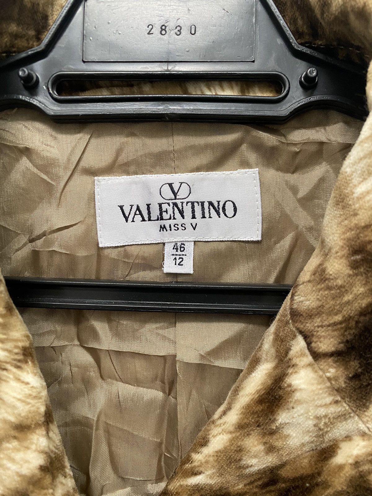 Valentino VALENTINO PARIS MISS V LEOPARD DESIGN LUXURY JACKET Size L / US 10 / IT 46 - 5 Thumbnail
