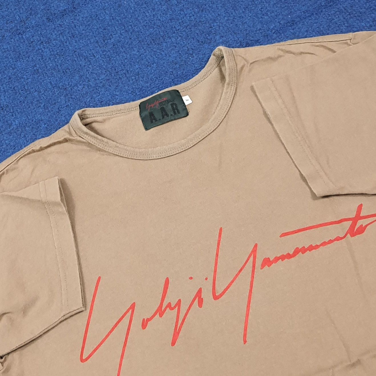 Yohji Yamamoto Vintage A.A.R Yohji Yamamoto Japan Designer Tshirt C285N33 Size US S / EU 44-46 / 1 - 4 Thumbnail
