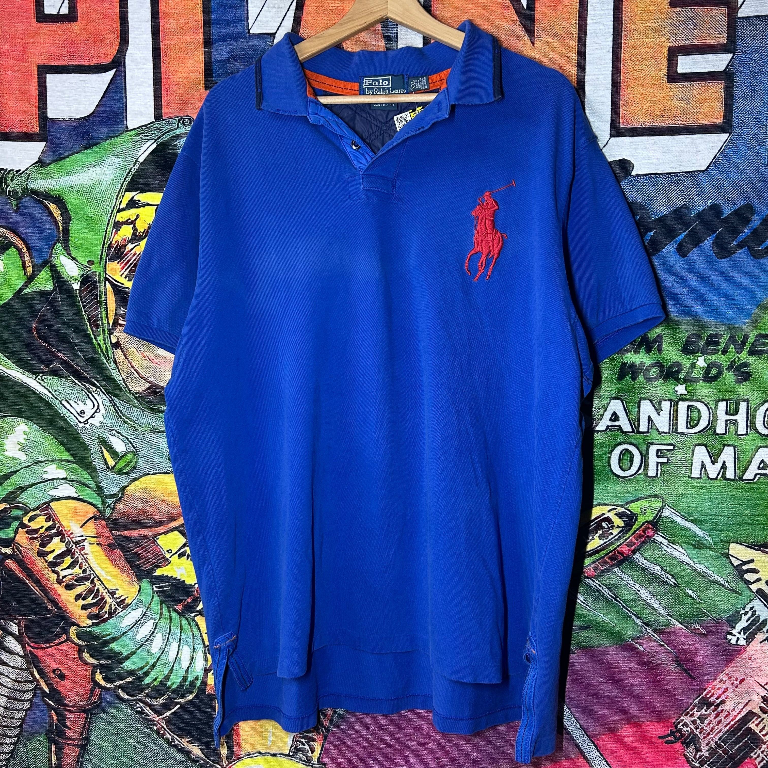 Polo Ralph Lauren Polo Ralph Lauren Logo Polo Shirt 2XL Size US XXL / EU 58 / 5 - 1 Thumbnail
