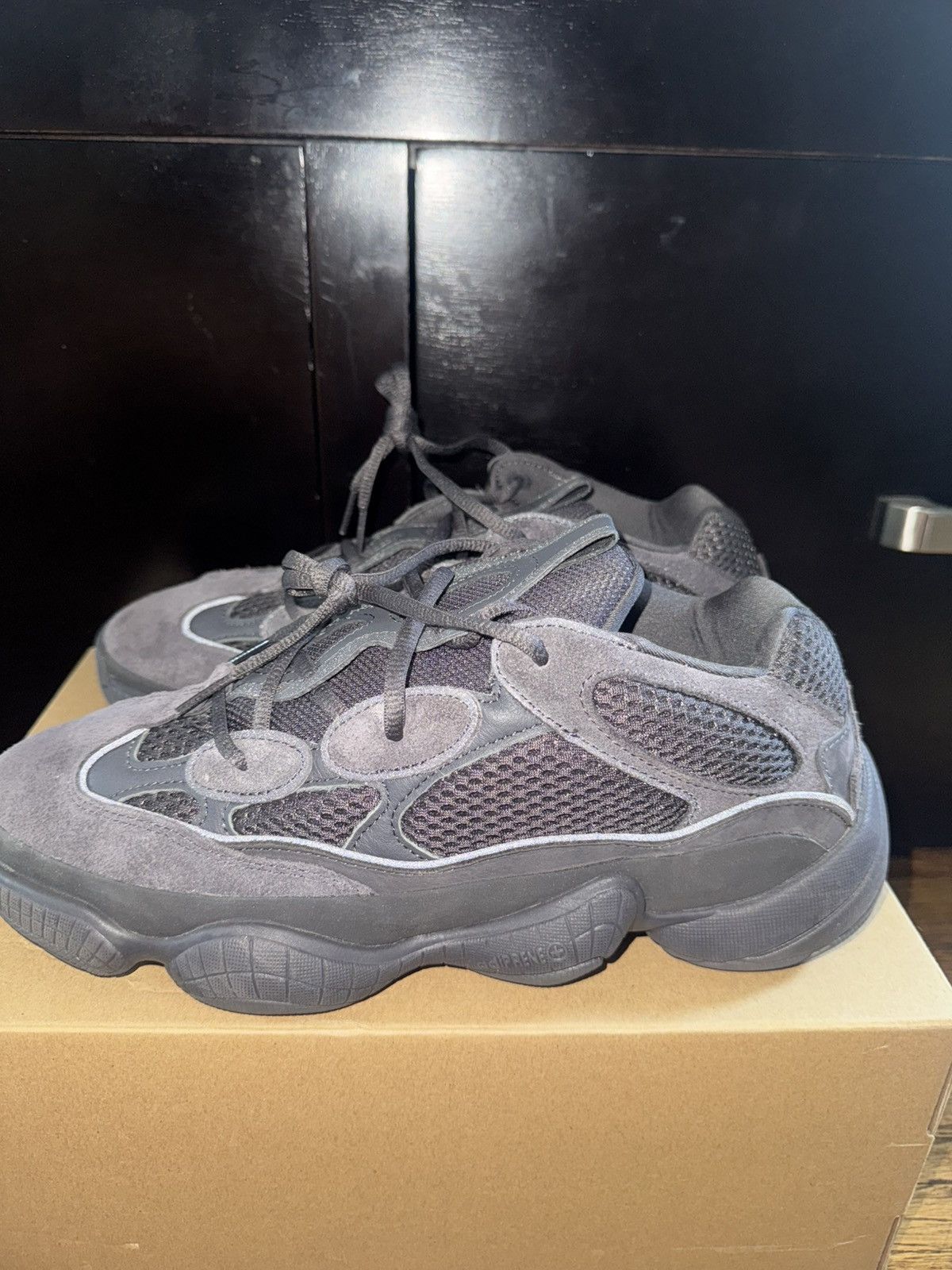 Adidas Adidas Yeezy 500 'Utility Black' Size US 10 / EU 43 - 1 Thumbnail