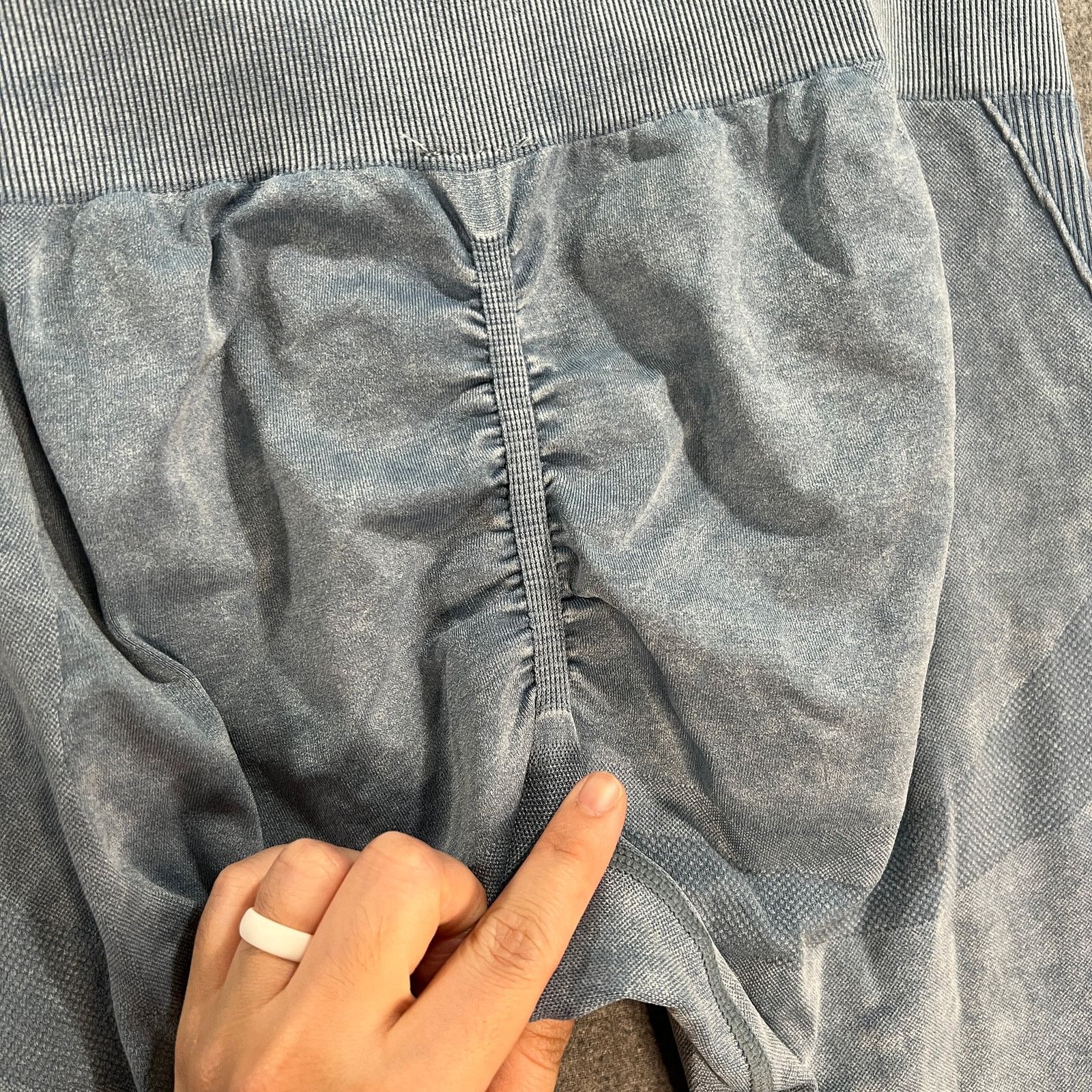 Other Workout 2 PC Crop Top Long Sleeve and Bottom Light Blue Size Size L / US 10 / IT 46 - 8 Thumbnail