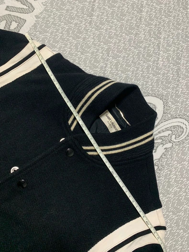 Saint Laurent Paris Saint Laurent Paris Wool baseball jersey-2506 Size US S / EU 44-46 / 1 - 8 Thumbnail
