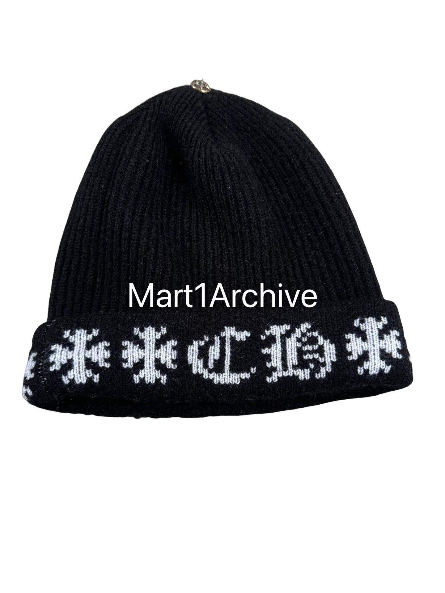 Chrome Hearts Chrome Hearts Cashmere Star Button Beanie One Size Size ONE SIZE - 1 Thumbnail