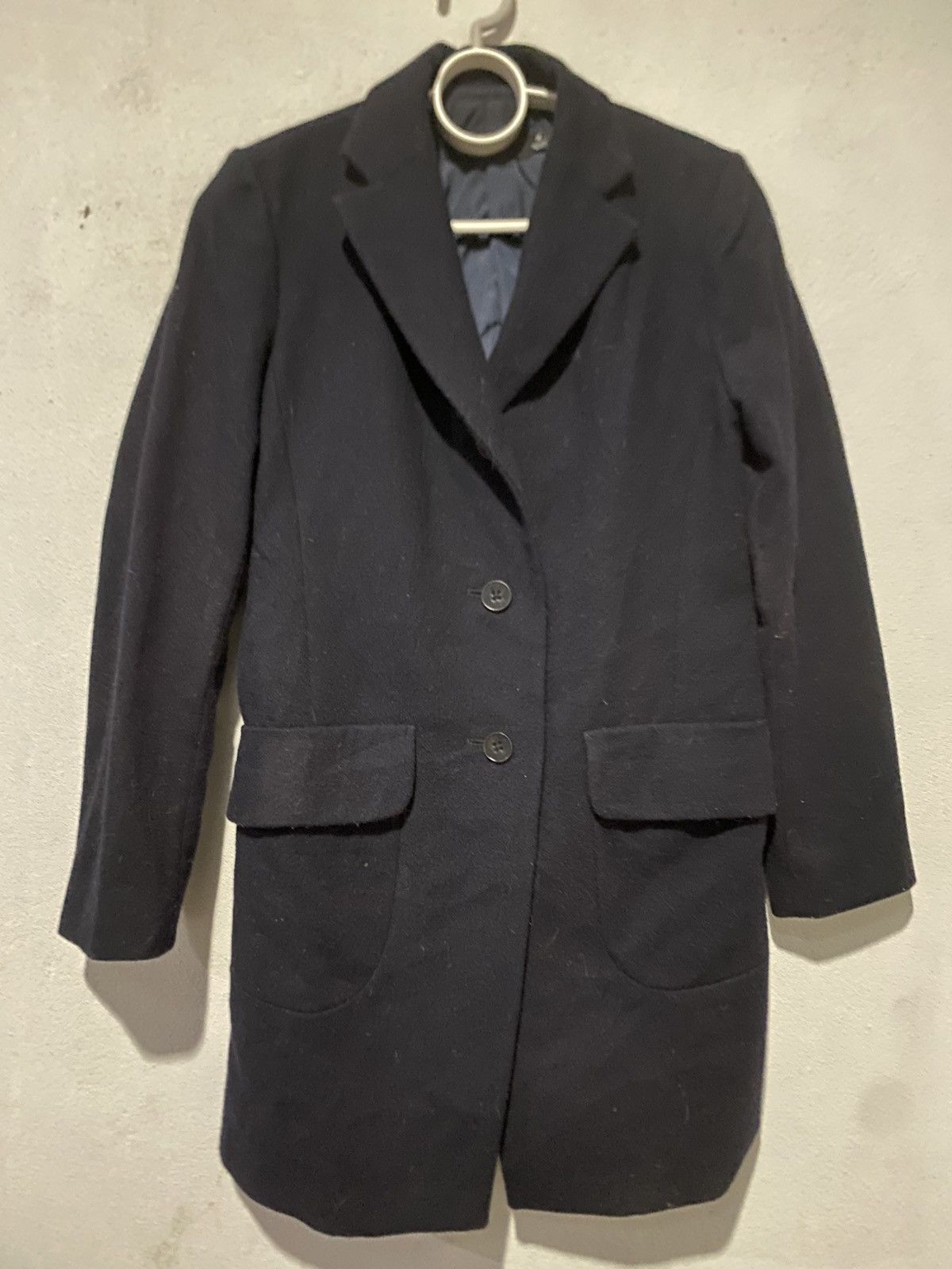 Japanese Brand × Jil Sander × Uniqlo Uniqlo x Jil Sander Long Jacket Wool Material Size M / US 6-8 / IT 42-44 - 1 Thumbnail