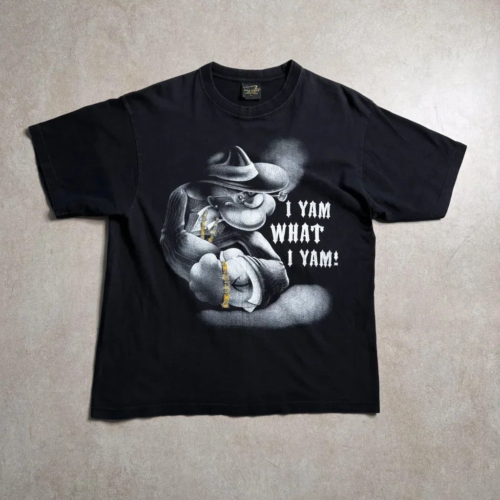 Other Popeye "I Yam What I Yam" Graphic T-Shirt L Size US M / EU 48-50 / 2 - 1 Thumbnail