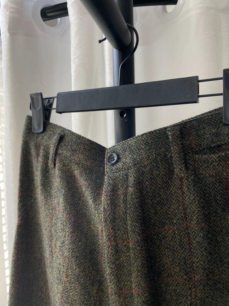Comme des Garcons Comme Des Garcons size S Vintage Plaid Dark Wide-Leg Pant Size 24" / US 00 / IT 34 - 4 Thumbnail