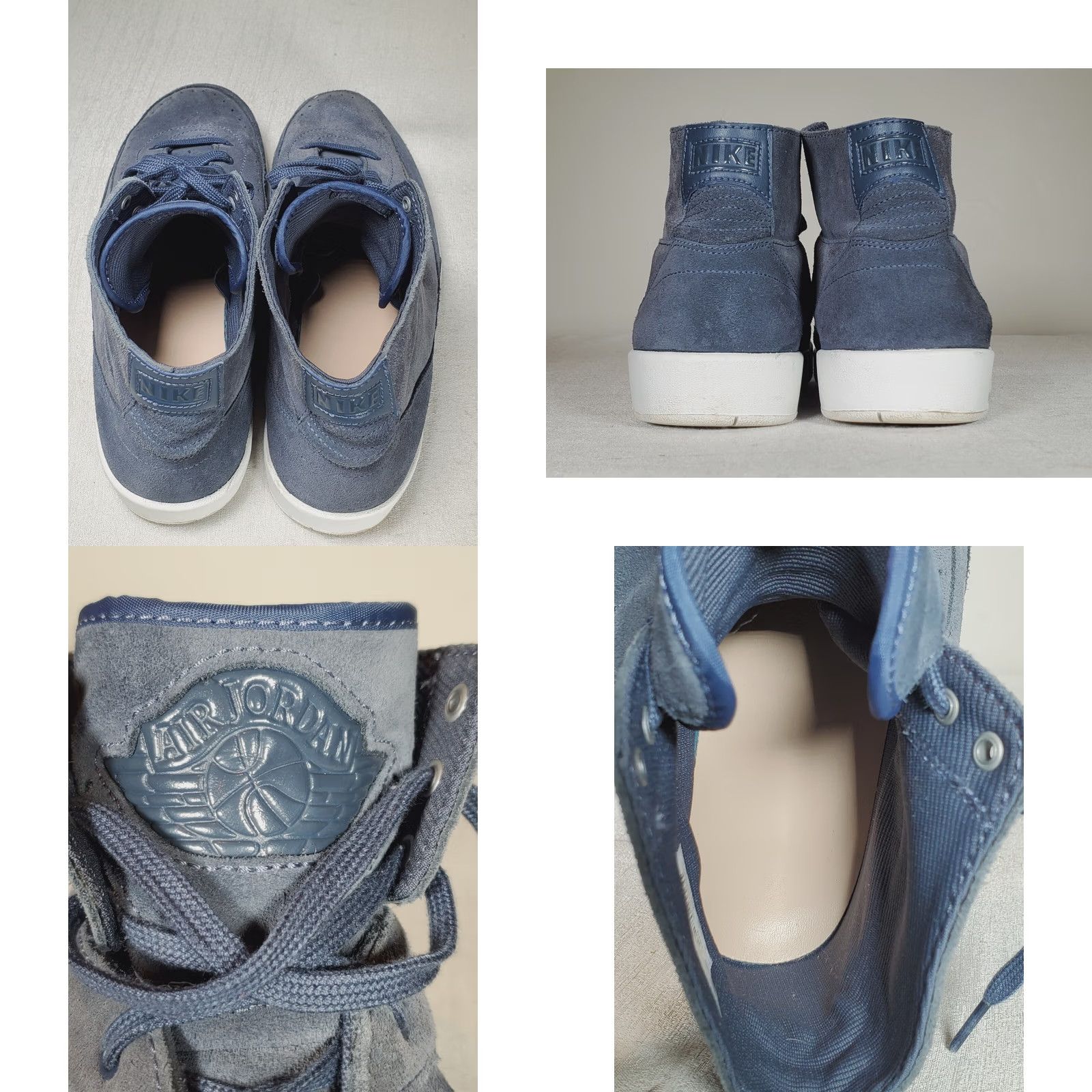 Jordan Brand Air Jordan 2 Retro Decon Thunder Blue 897521-402 2017 Men's US 9.5 Nike? Size US 9 / EU 42 - 8 Thumbnail