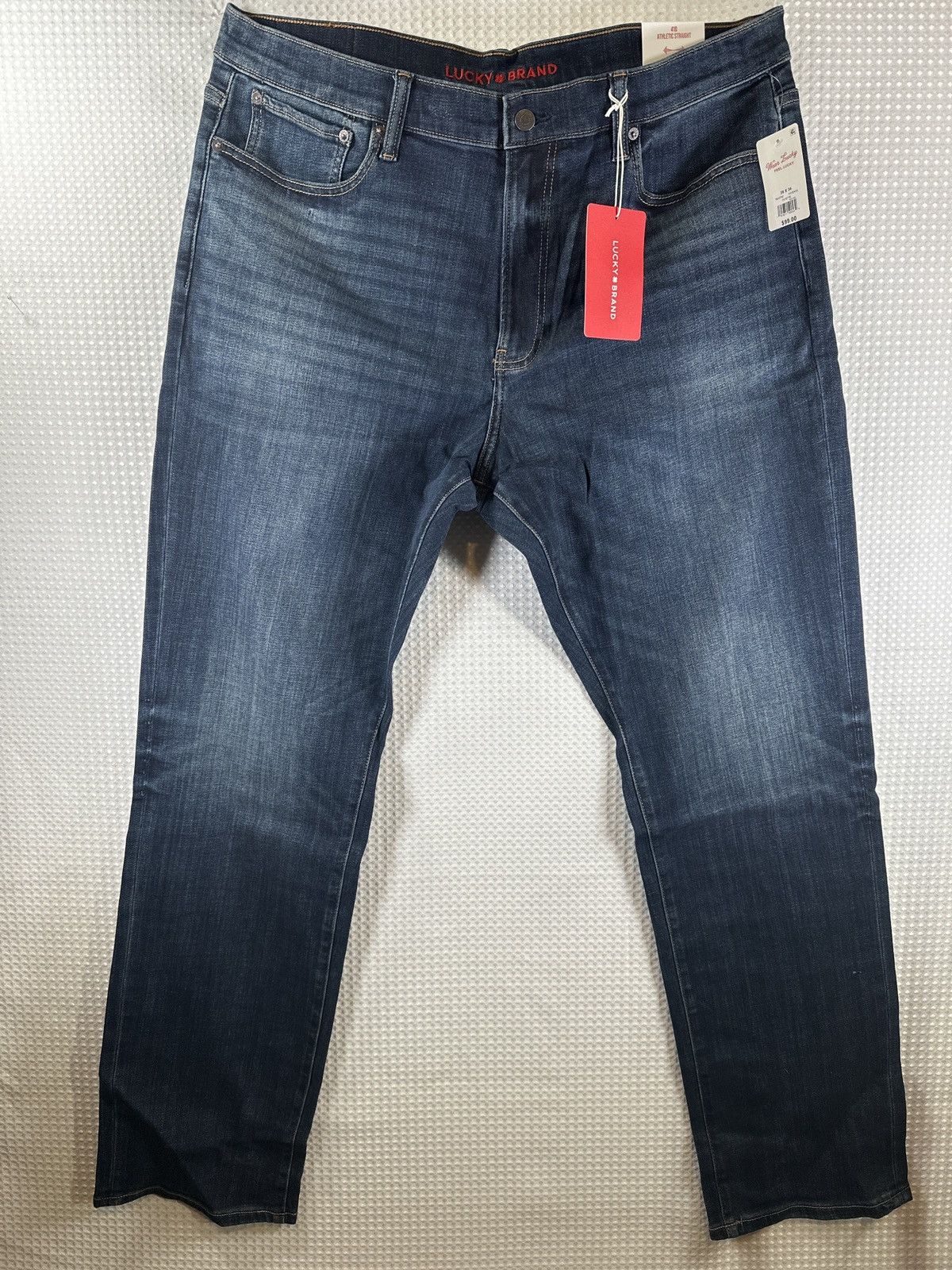 Lucky Brand Lucky Jeans 410 Athletic Straight Jean Size US 40 / EU 56 - 5 Thumbnail