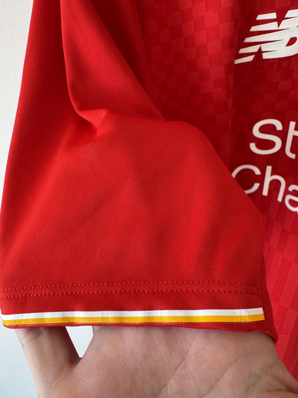 New Balance Liverpool 2015-2016 Home Soccer Jersey Football Shirt Kit Size US XL / EU 56 / 4 - 13 Thumbnail