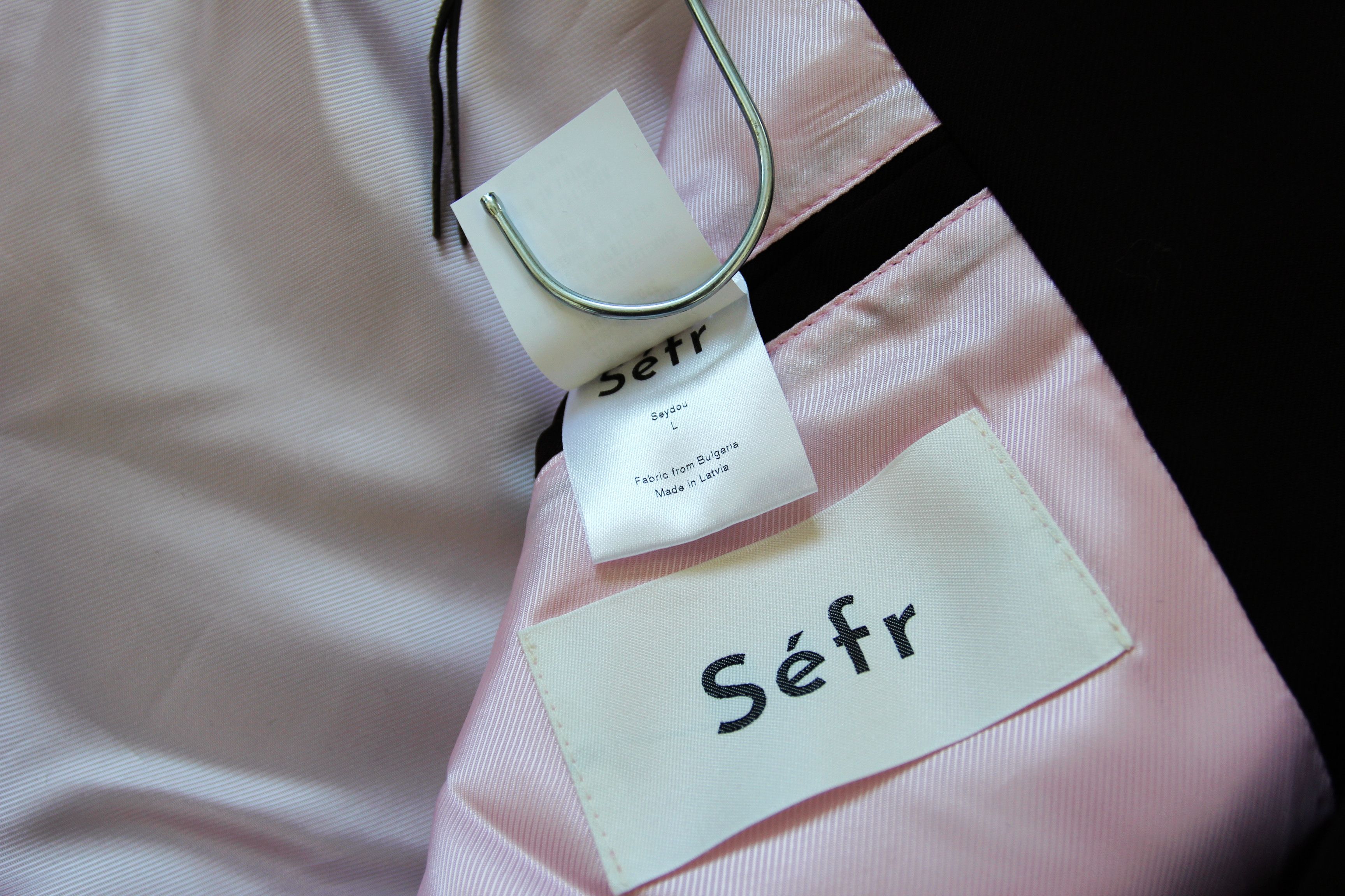 Sefr BNWT AW25 SEFR SEYDOU WOOL TWILL BLAZER JACKET L Size US L / EU 52-54 / 3 - 9 Thumbnail
