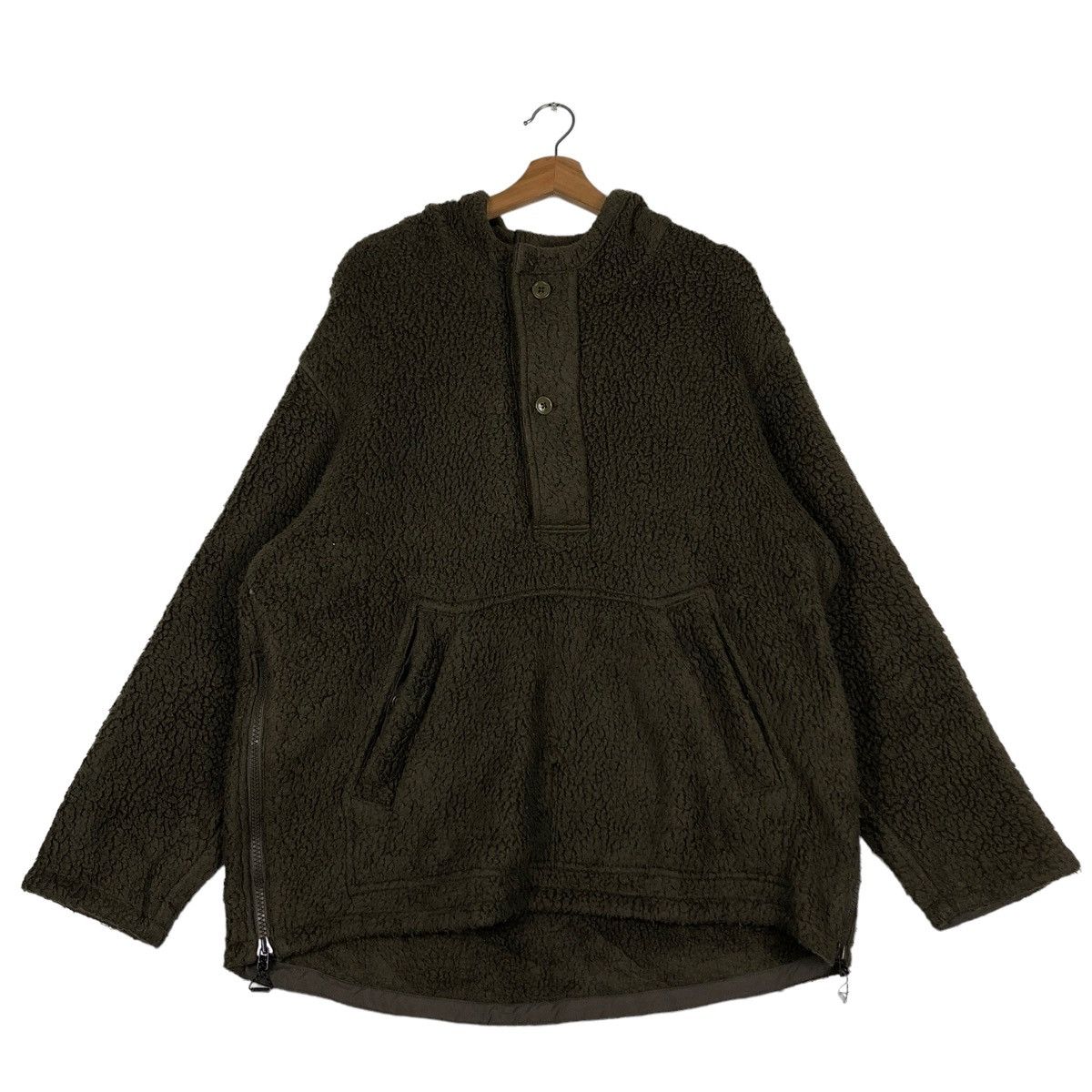 Hysteric Glamour 🔥Anorak Jacket Fleece Hoodie Military Style Stammbaum Size US L / EU 52-54 / 3 - 8 Thumbnail