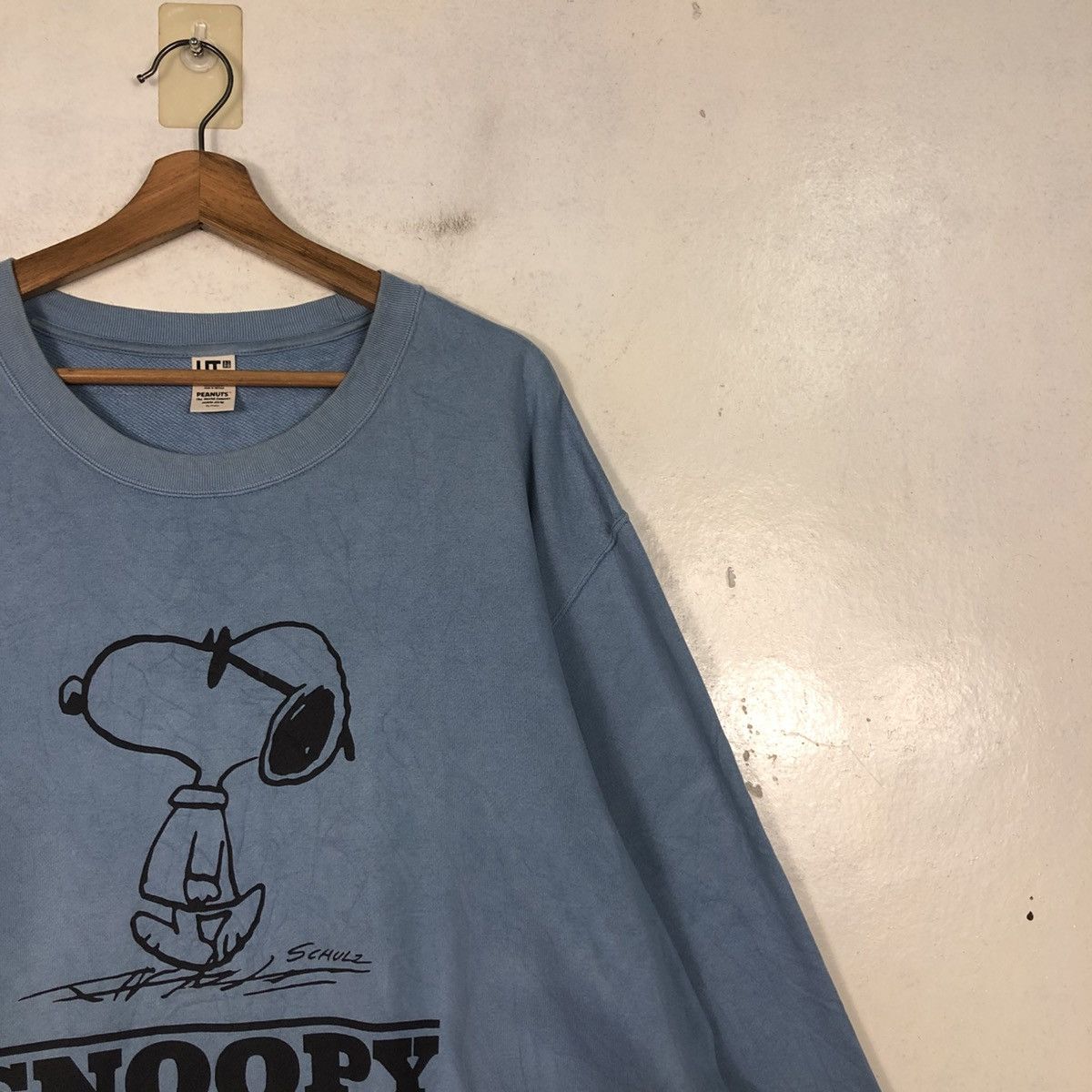 Japanese Brand 📌Vintage Sweatshirt Snoopy Big Logo Size US XXL / EU 58 / 5 - 8 Thumbnail