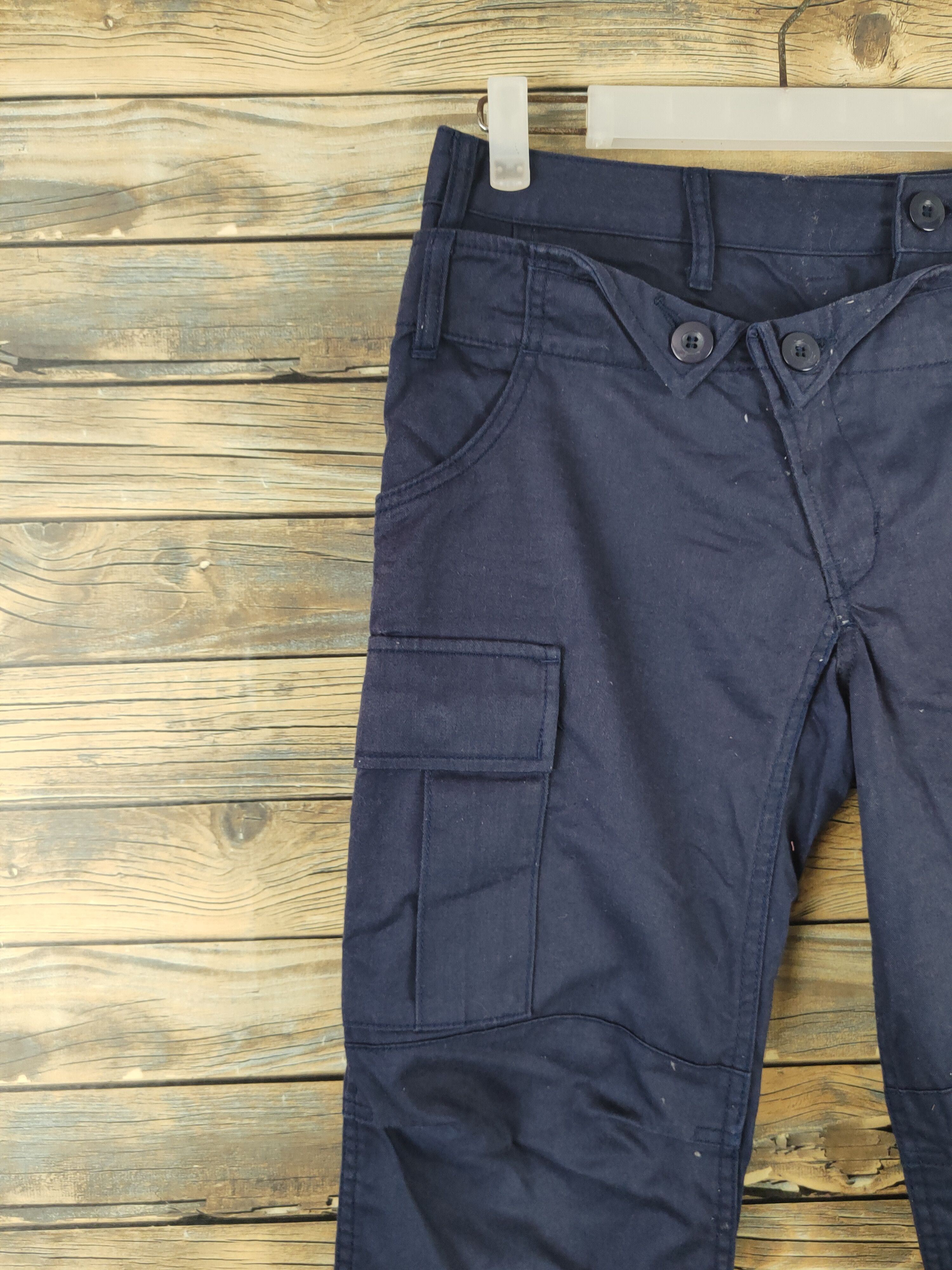 Japanese Brand DL RDK double waist Multipocket Tactical Cargo Pants #738 Size 28" / US 6 / IT 42 - 3 Thumbnail