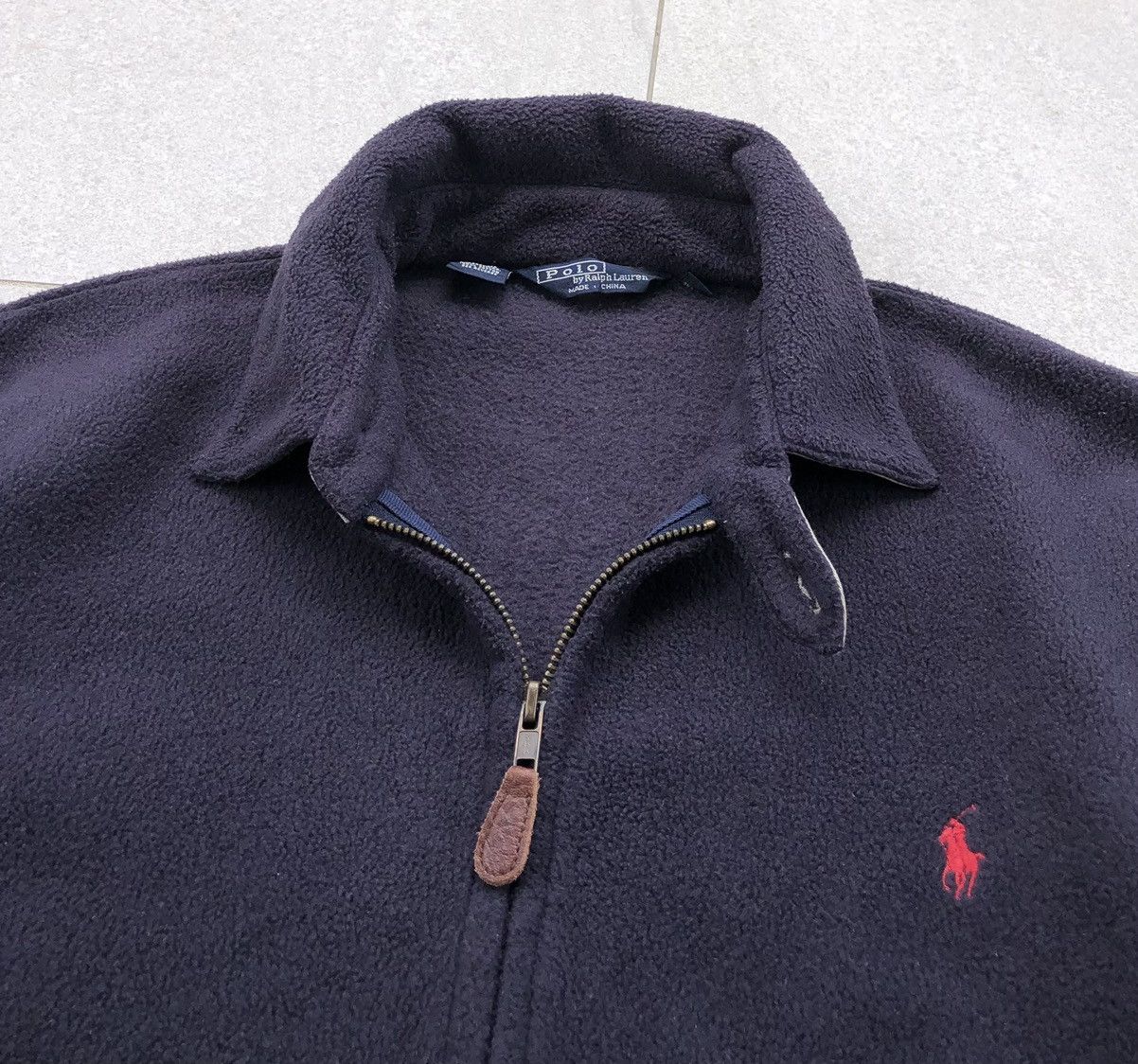 Polo Ralph Lauren Vintage Polo Ralph Lauren fleece Bomber Jacket Size US M / EU 48-50 / 2 - 7 Thumbnail