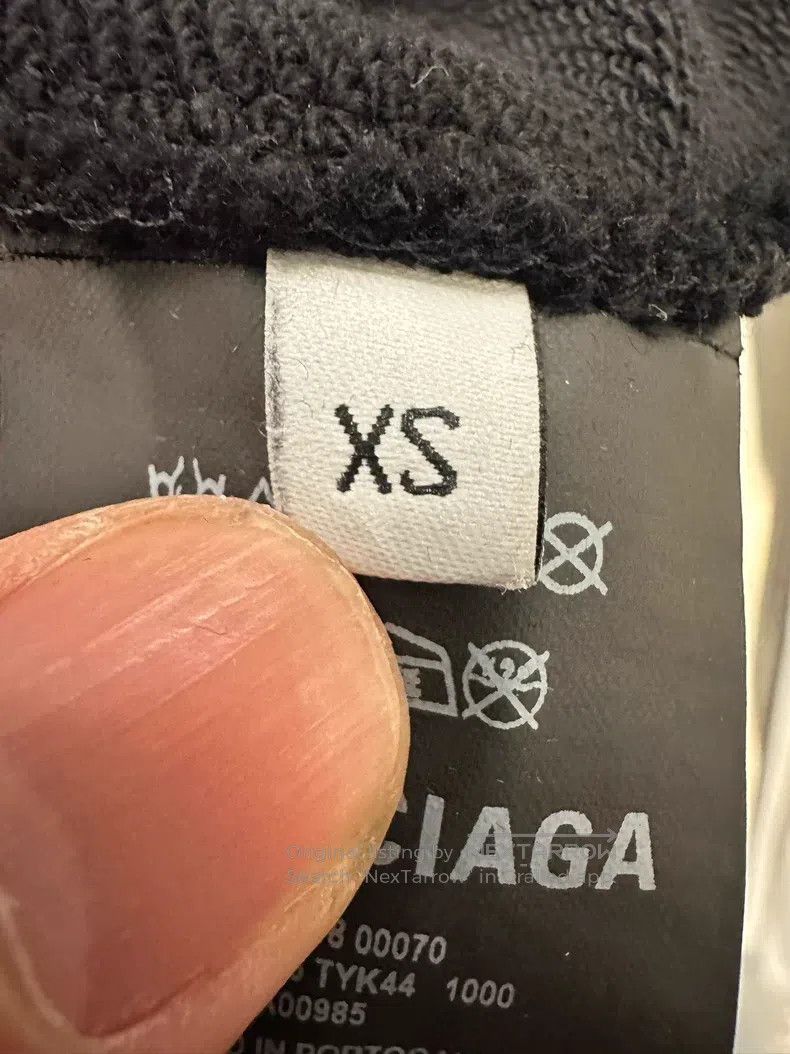 Balenciaga Balenciaga Red Wheat Ear Black Hoodie Size US XS / EU 42 / 0 - 4 Thumbnail