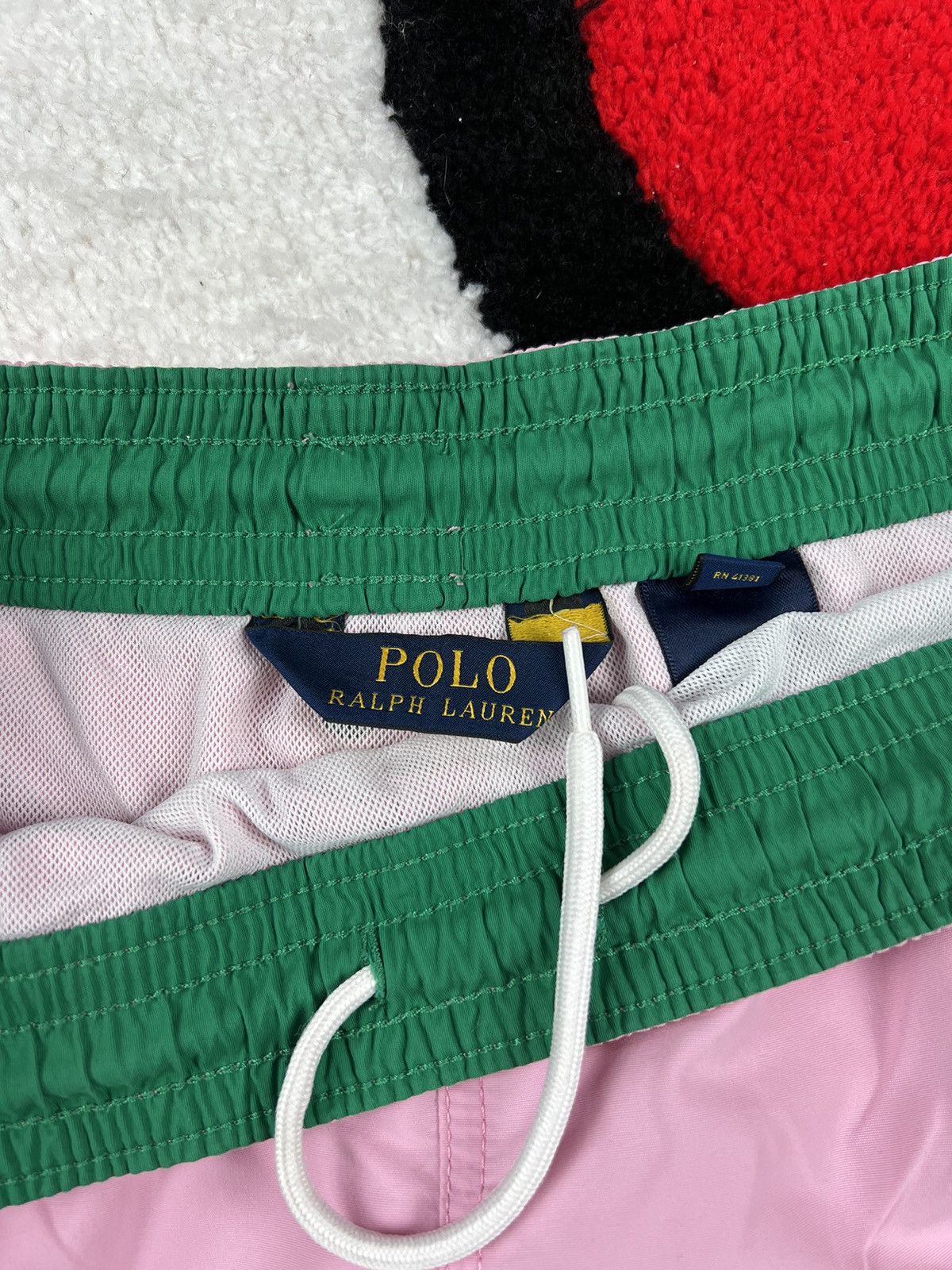 Ralph Lauren Crazy Polo Ralph Lauren Pink Y2K Nylon Shorts Size US 32 / EU 48 - 4 Thumbnail